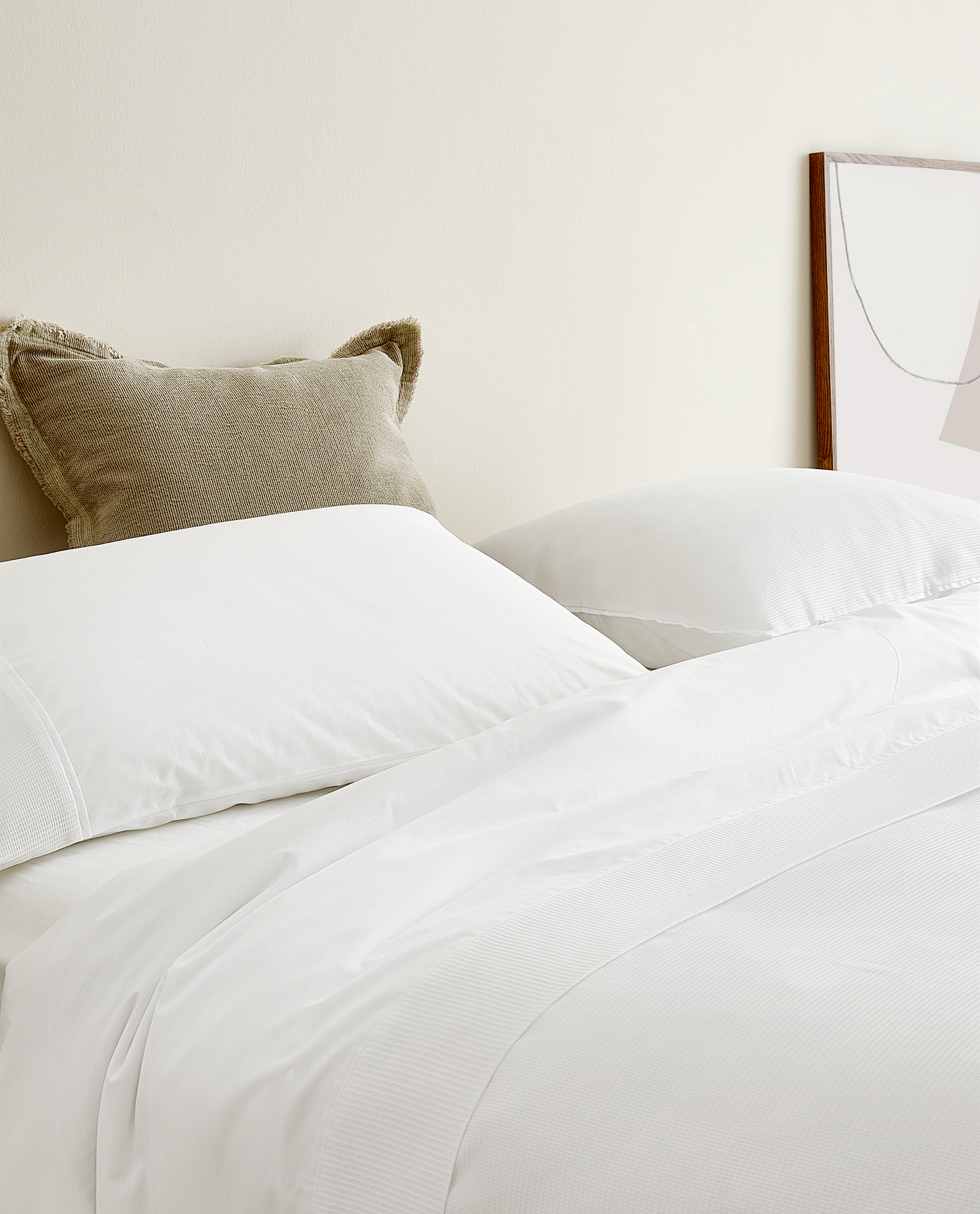 Striped Waffle Knit Duvet Cover Duvet Covers Bed Linen