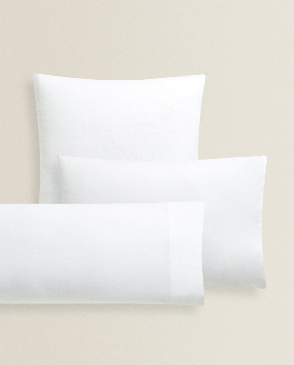 COTTON JERSEY PILLOWCASE - | Zara Home 