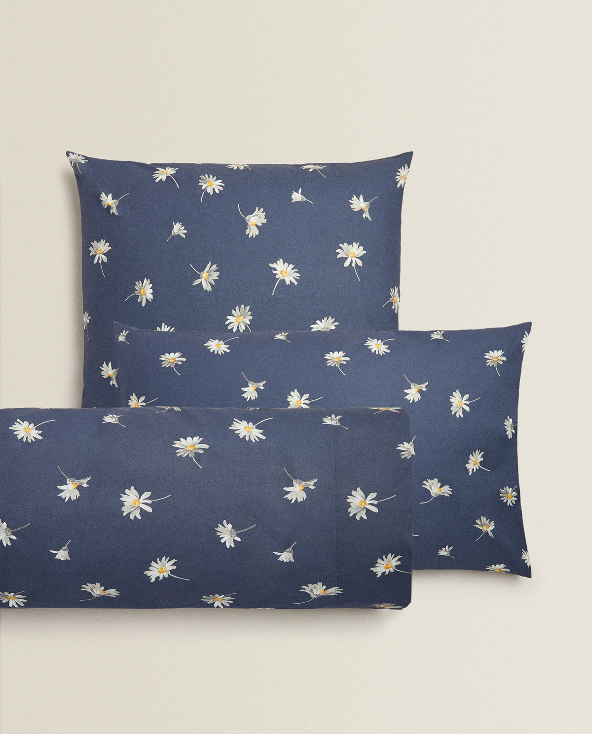Daisy Print Pillowcase Zara Printed Pillowcases Linen Bedroom Zara Home