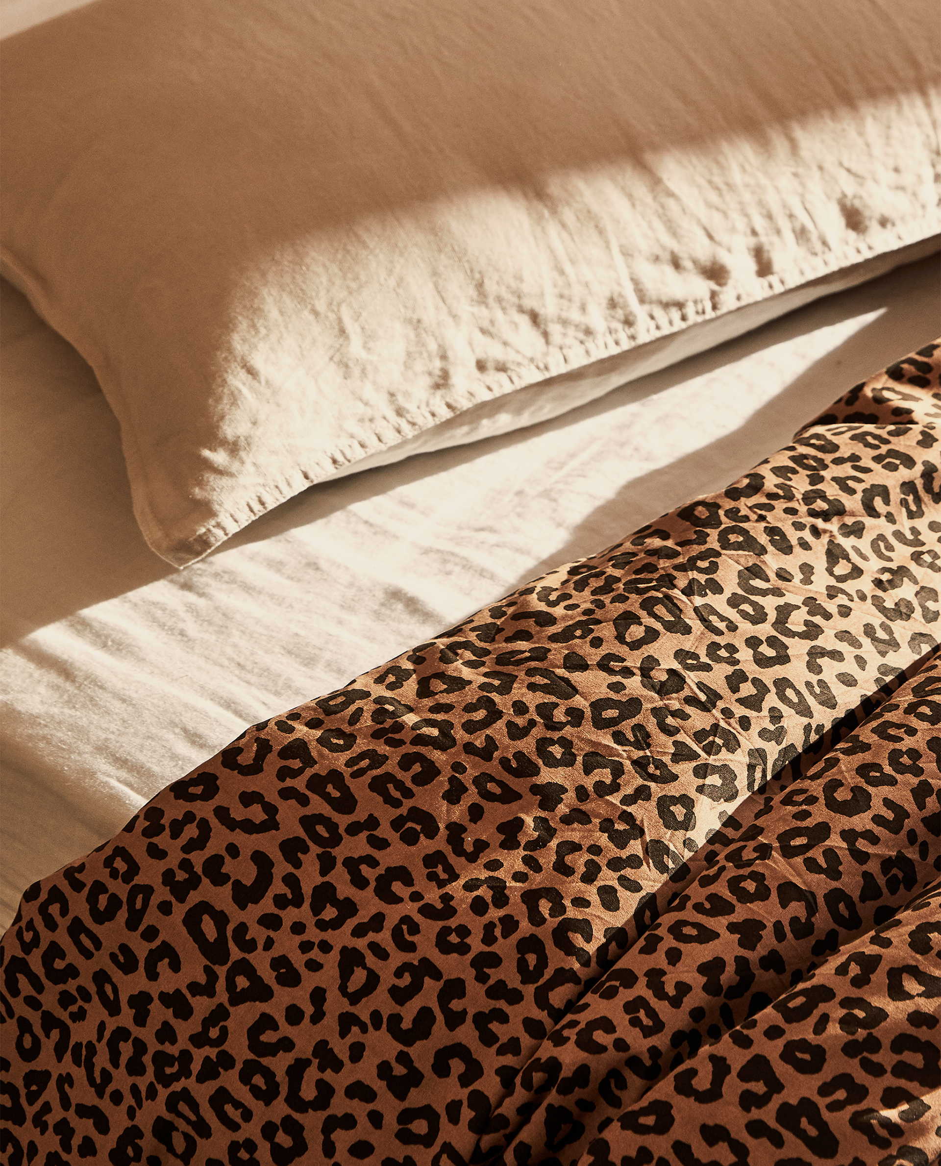 Leopard Print Duvet Cover Collection New Arrivals Zara Home