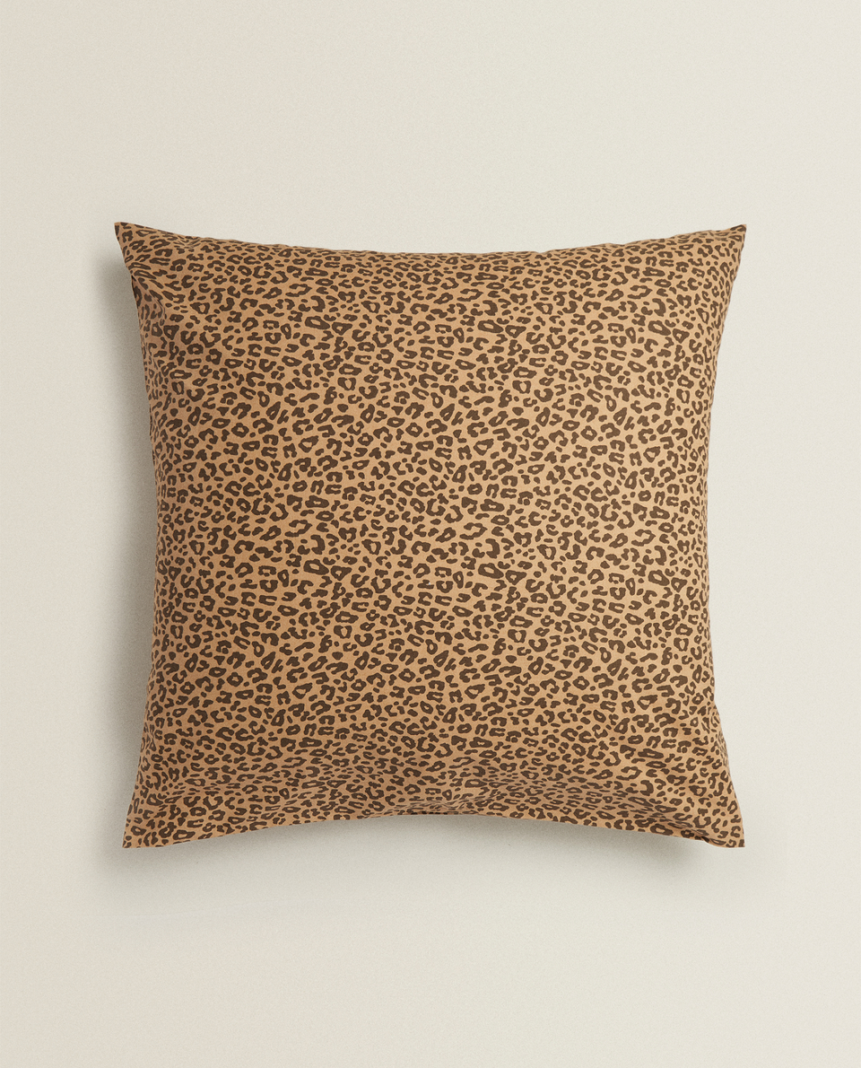 Federa Da Guanciale Leopardata Lenzuola Di Sopra Biancheria Da Letto Camera Zara Home Italia