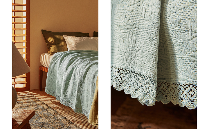bedspreien zara home