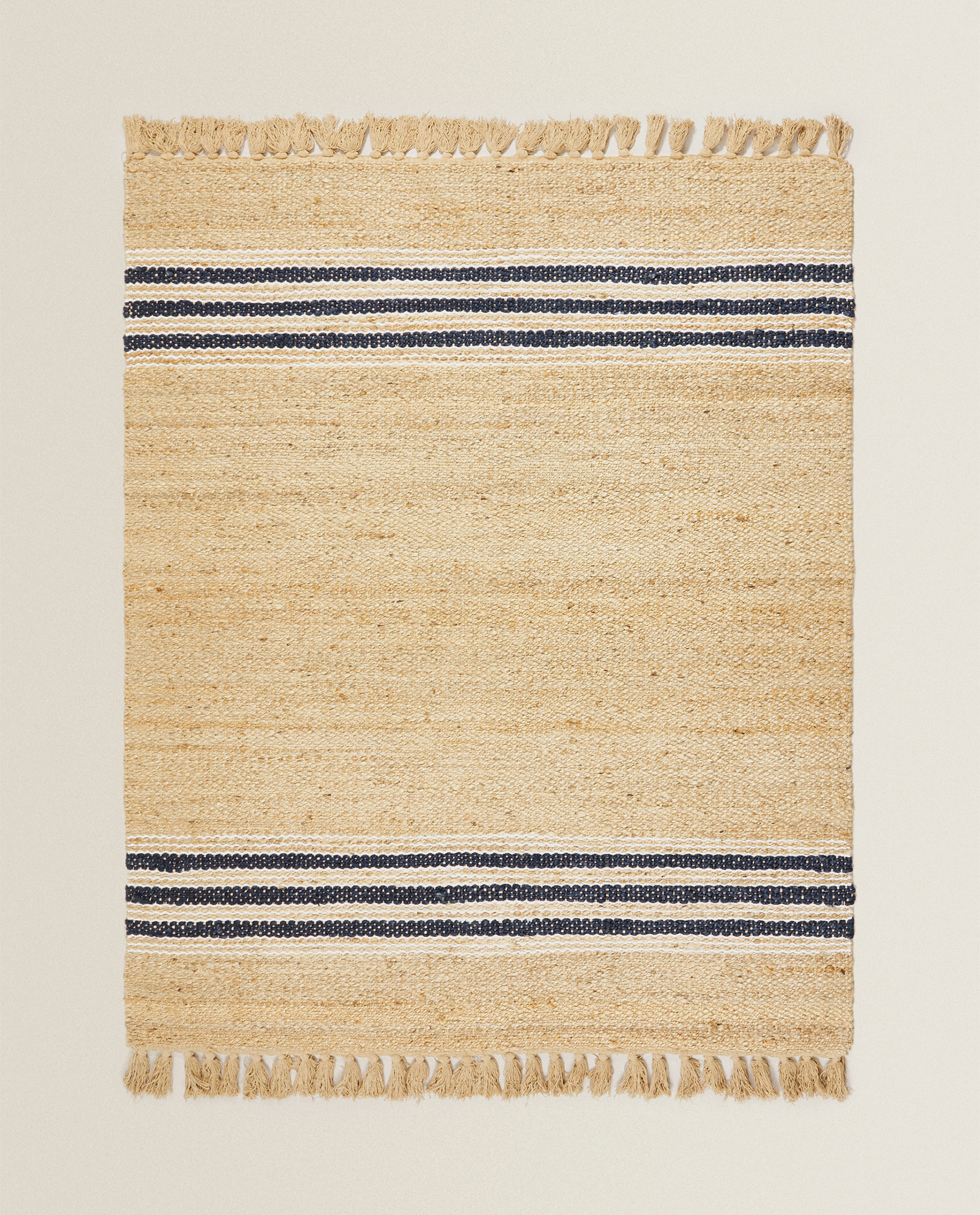 Striped Jute Rug Zara Home United Kingdom