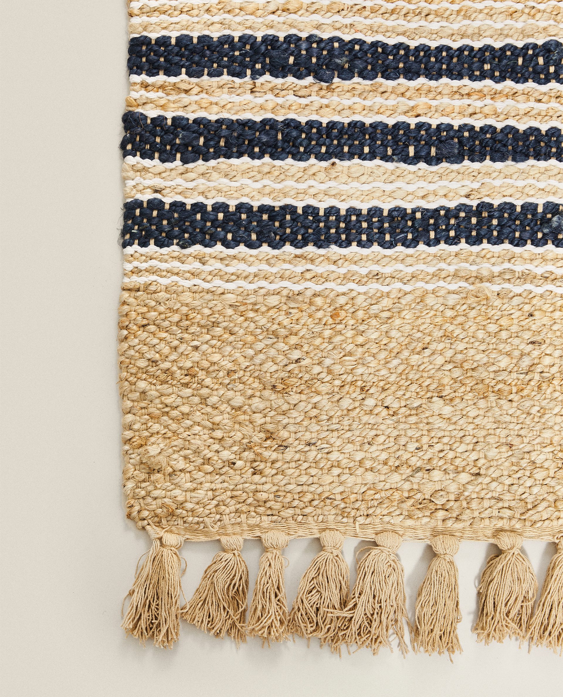Striped Jute Rug Zara Home Greece
