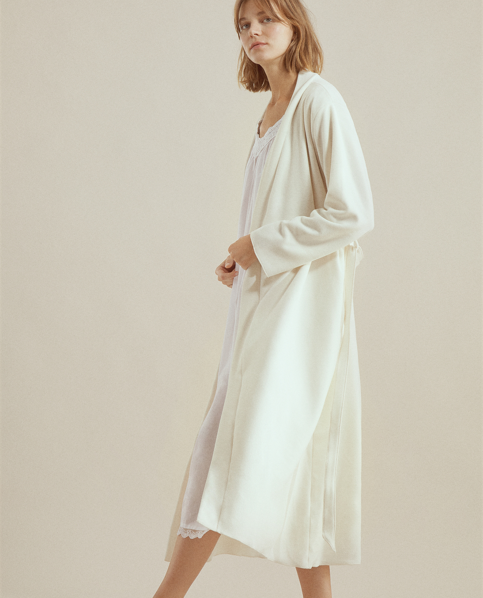 Robe De Chambre Longue Polaire Zara Home France