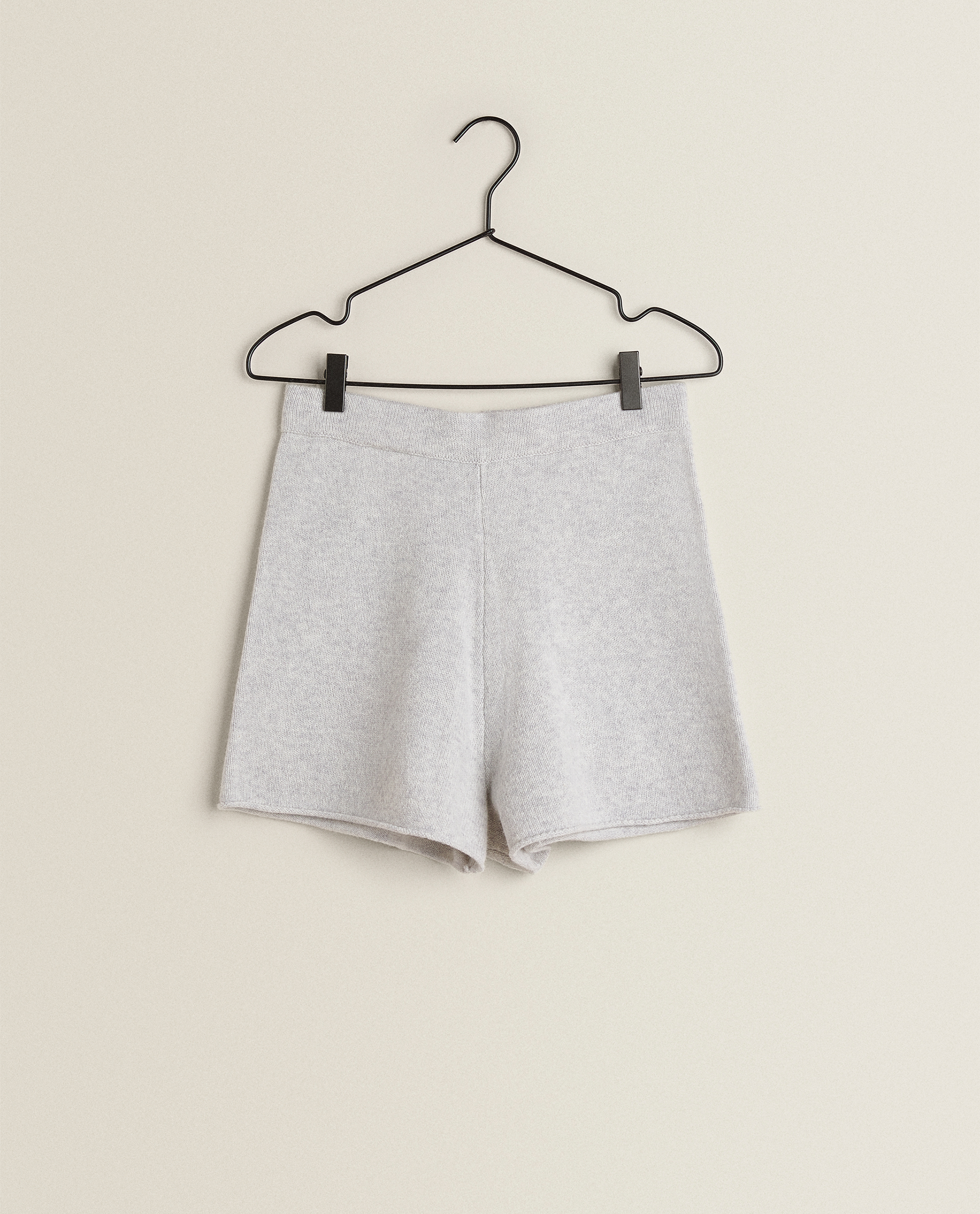 zara knit shorts