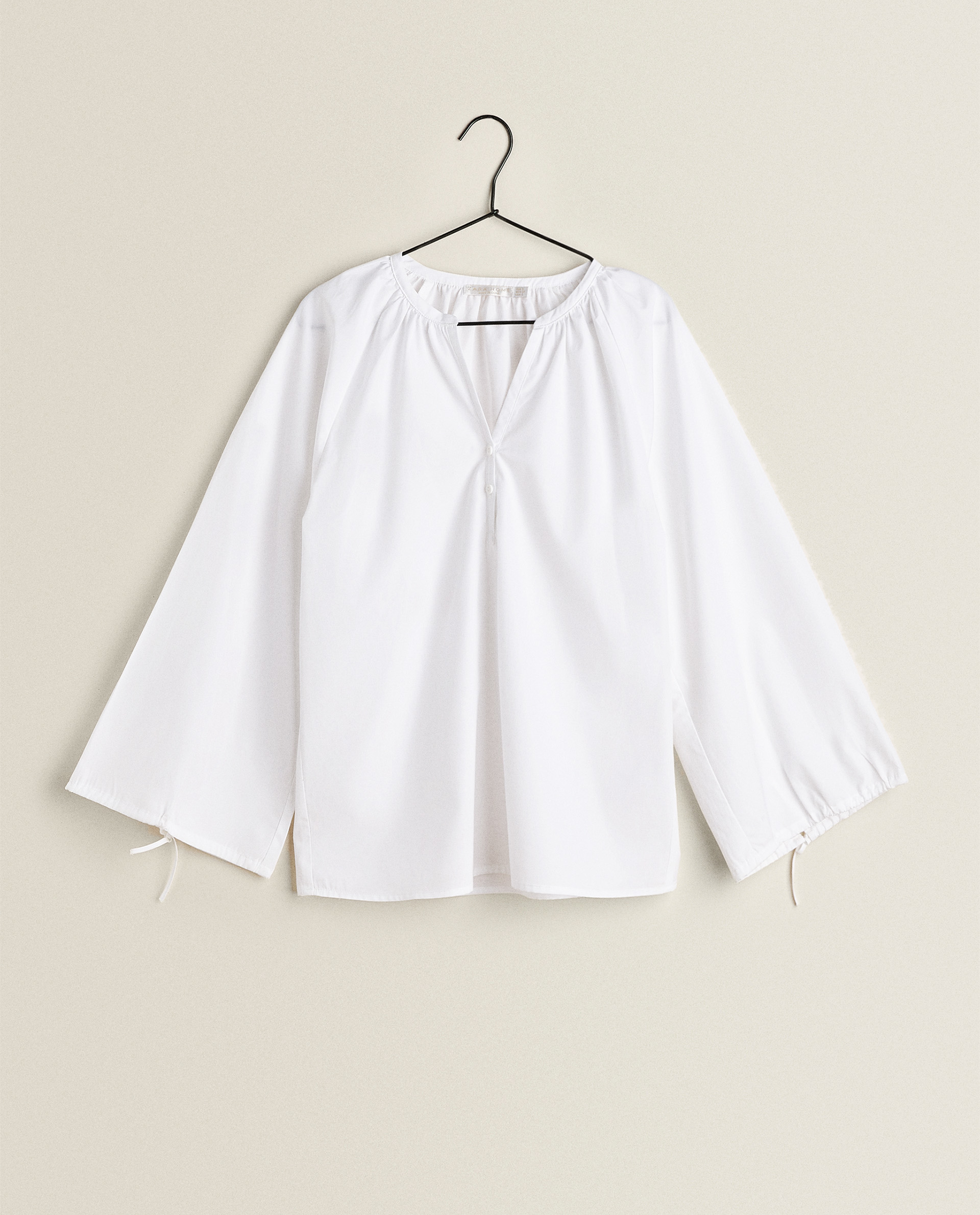 COTTON SHIRT WITH TRIMS - WOMAN 