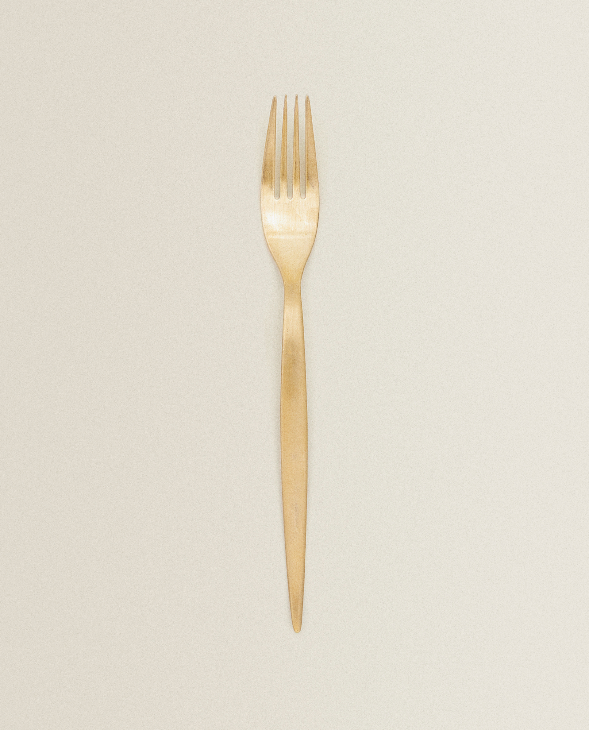 Golden table fork - COLLECTION - NEW 