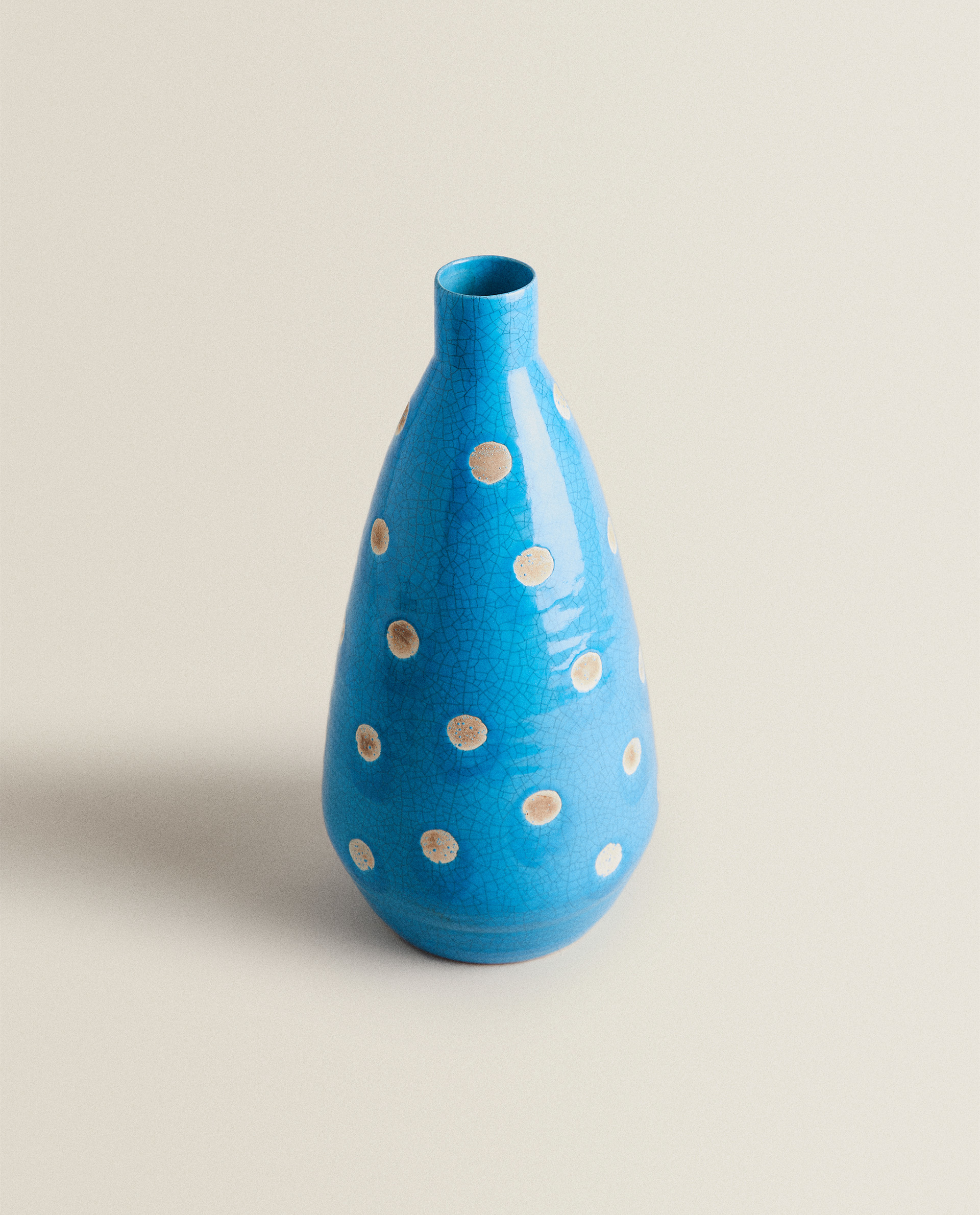 Blaue Deko Vase Kasten Wohnzimmer Zara Home Deutschland