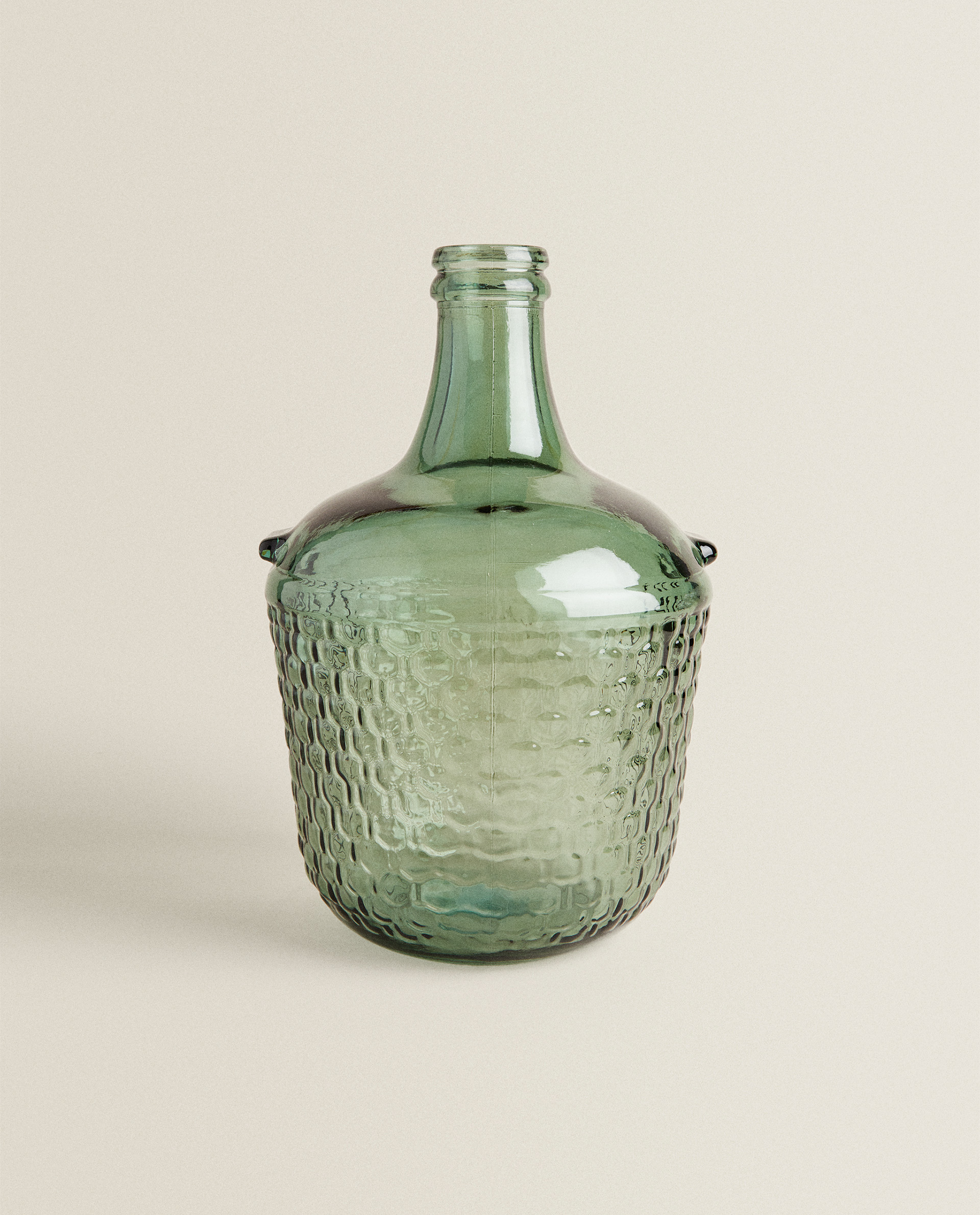 Flasche Aus Reinem Recycling Glas Dekoration Wohnzimmer Zara