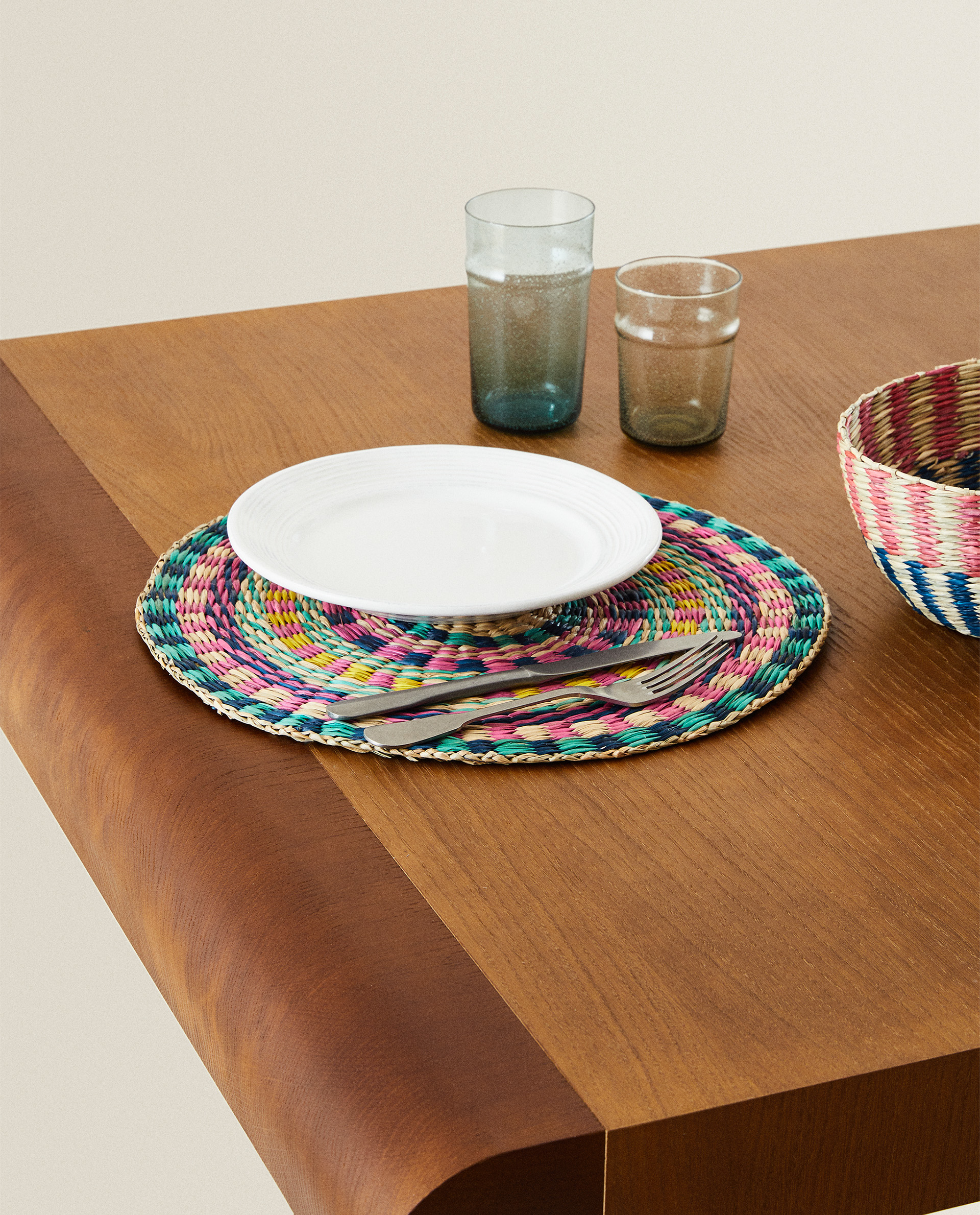 Set De Table Rond Sets De Table Linge De Table Salle A