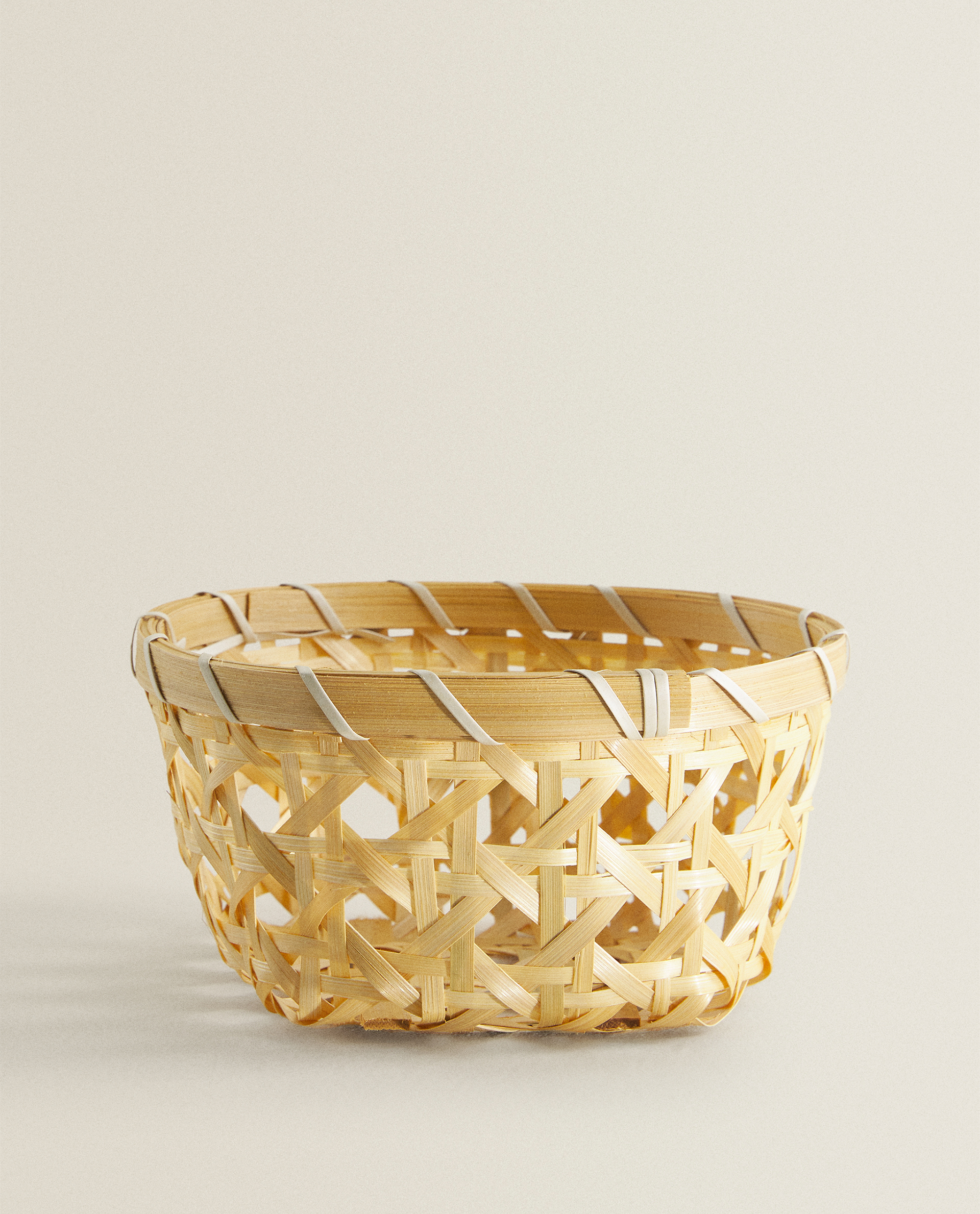 Round Woven Basket Tableware Zara Home Albania