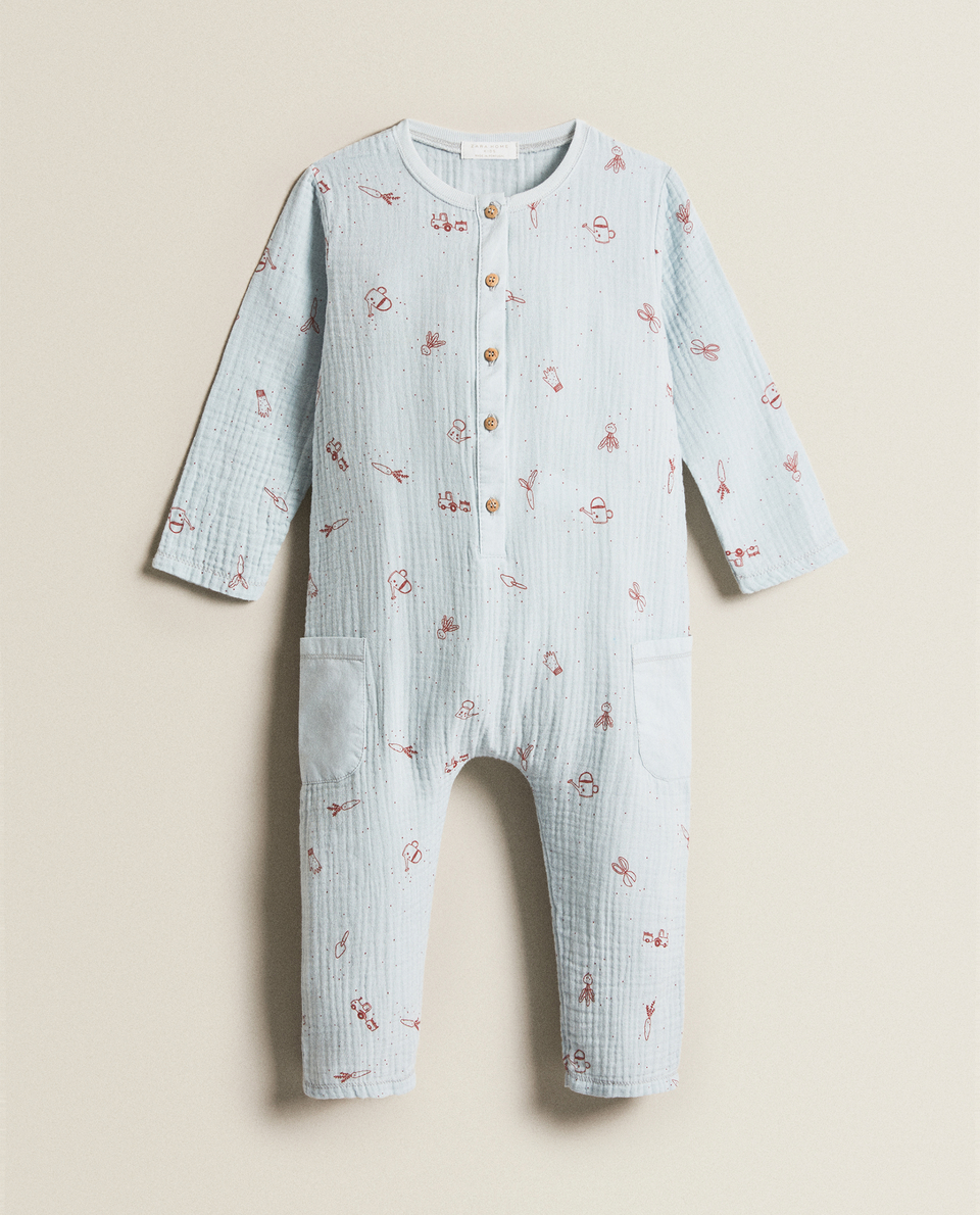 gauze overalls