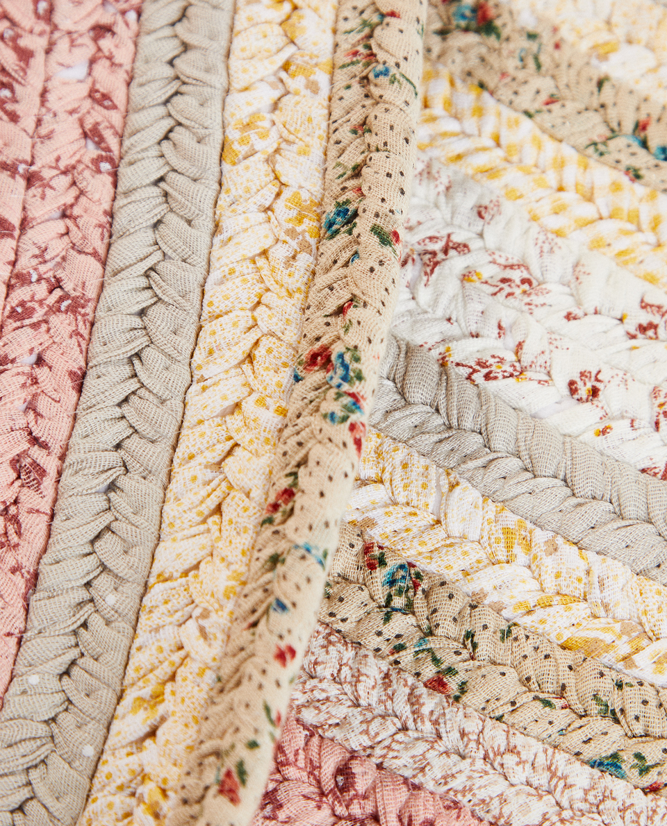 Geflochtener Teppich Neuheiten Kinder Zara Home Luxembourg