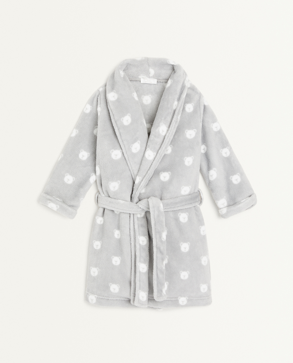Robe De Chambre Polaire Ours Enfant 2 9 Ans Vetements Et