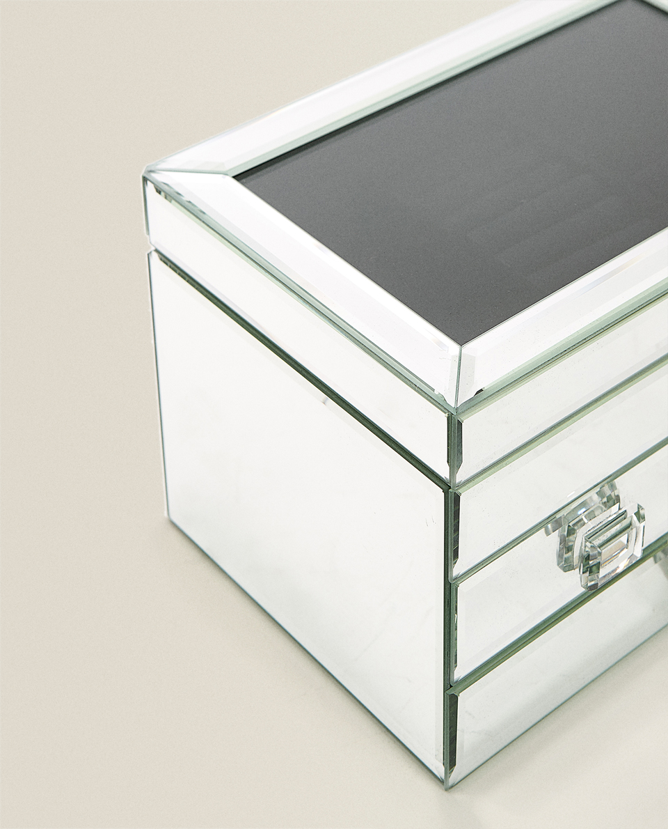 Mirrored Jewellery Box With Drawers Valentine S Day Zara Home