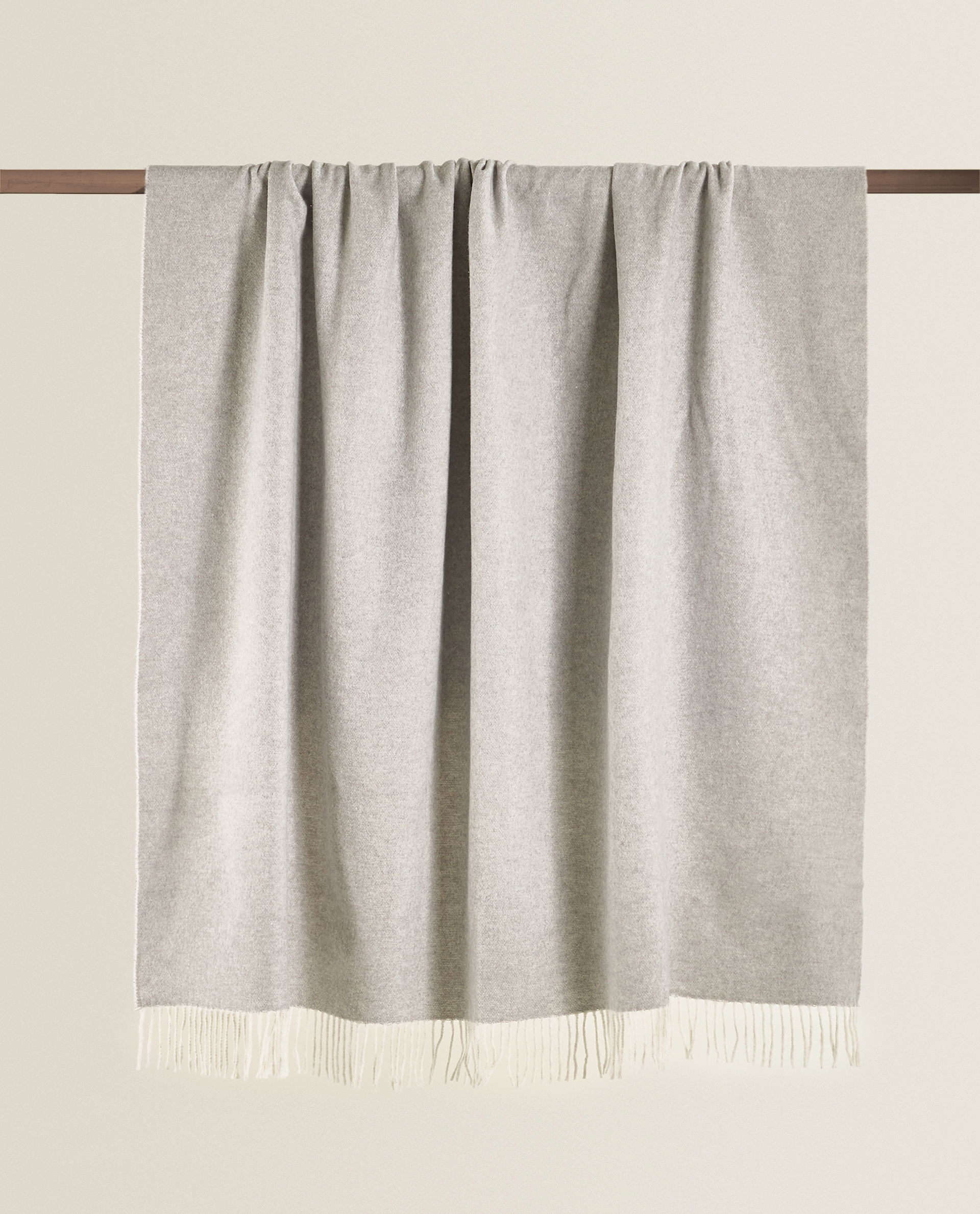 Solid Double Sided Blanket Blankets Bedroom Zara