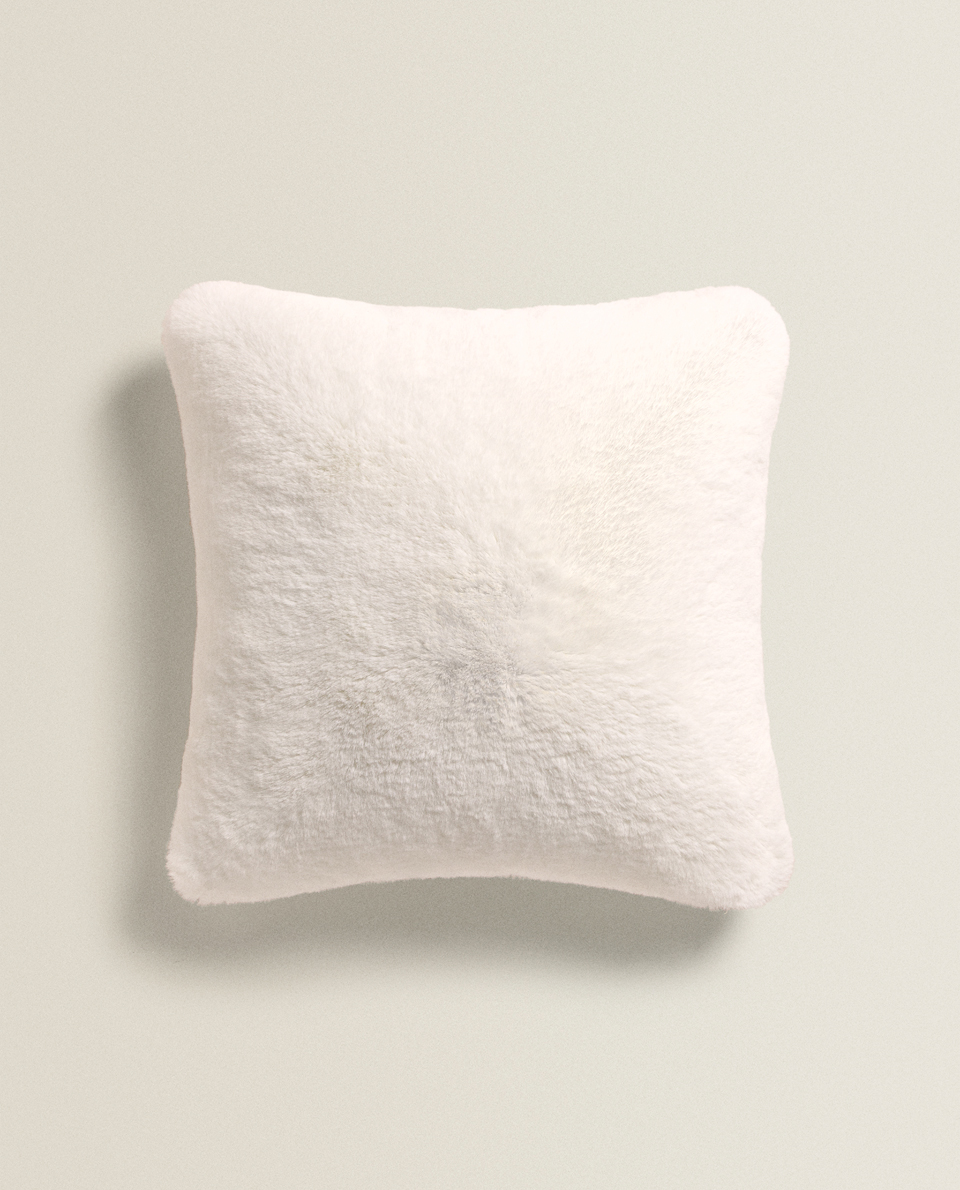 Fuzzy Throw Pillow Soap Products Fragrances Zara Home
