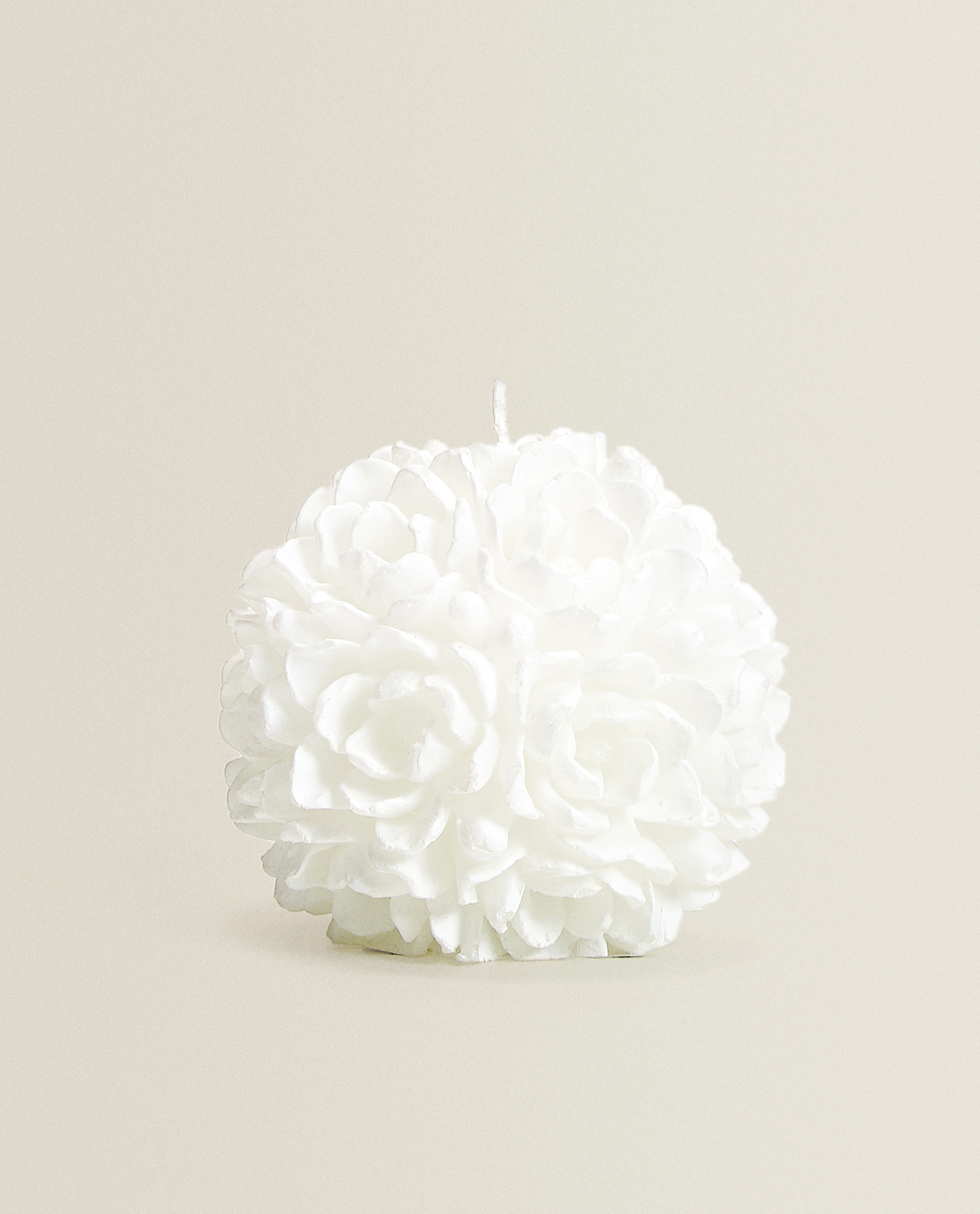 Round Flower Candle