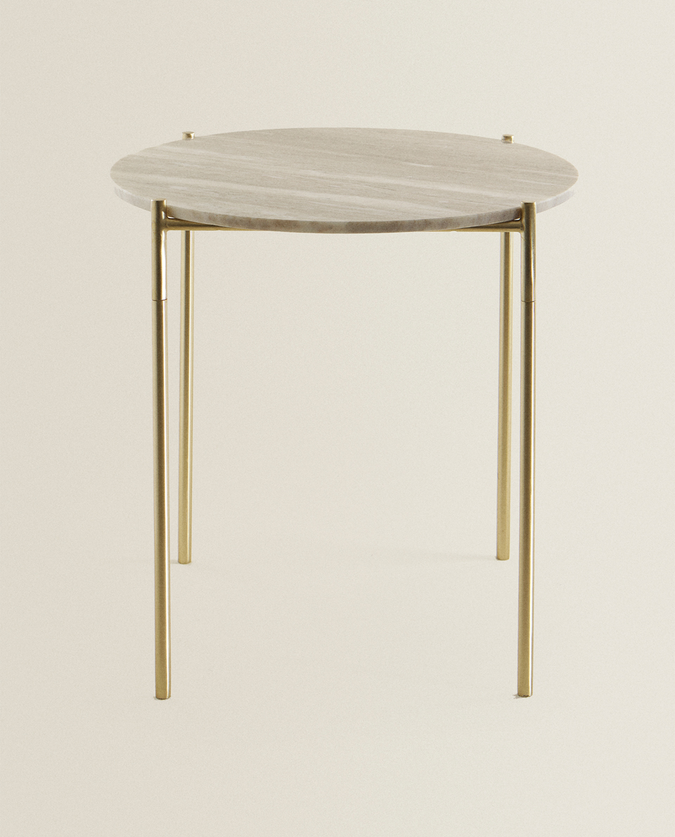 side table with marble top