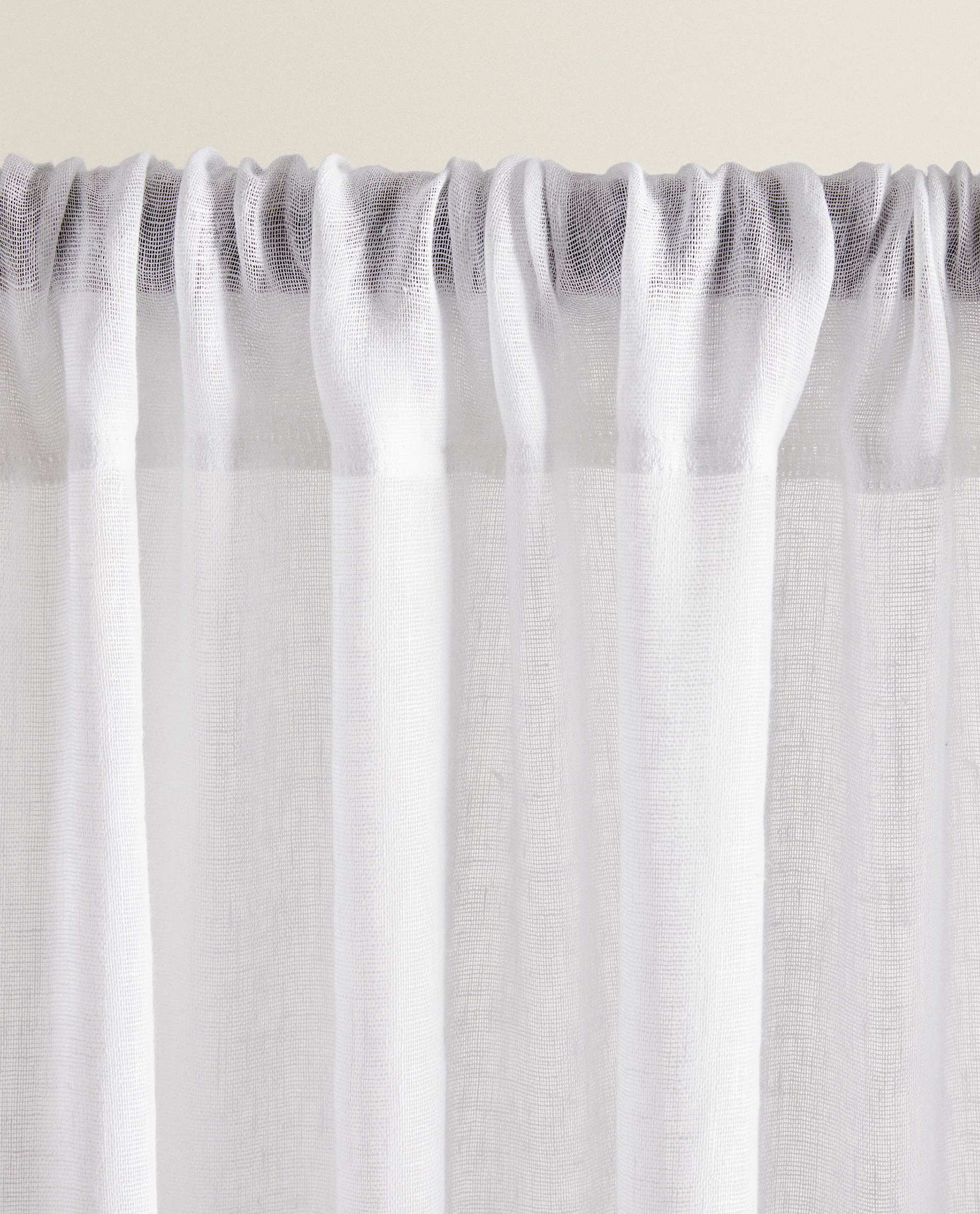 Cortina Lino Cortinas Salon Zara Home Espana
