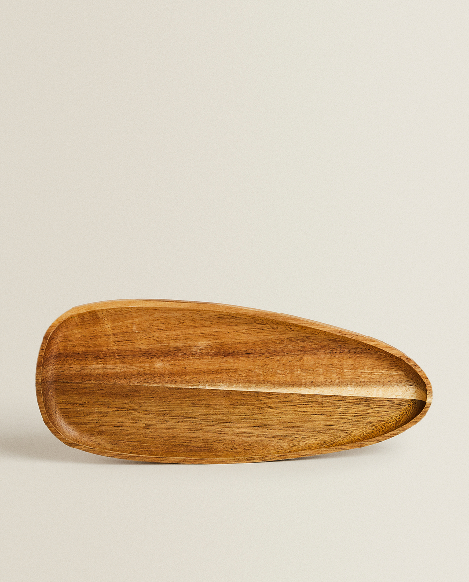 LONG WOODEN TRAY