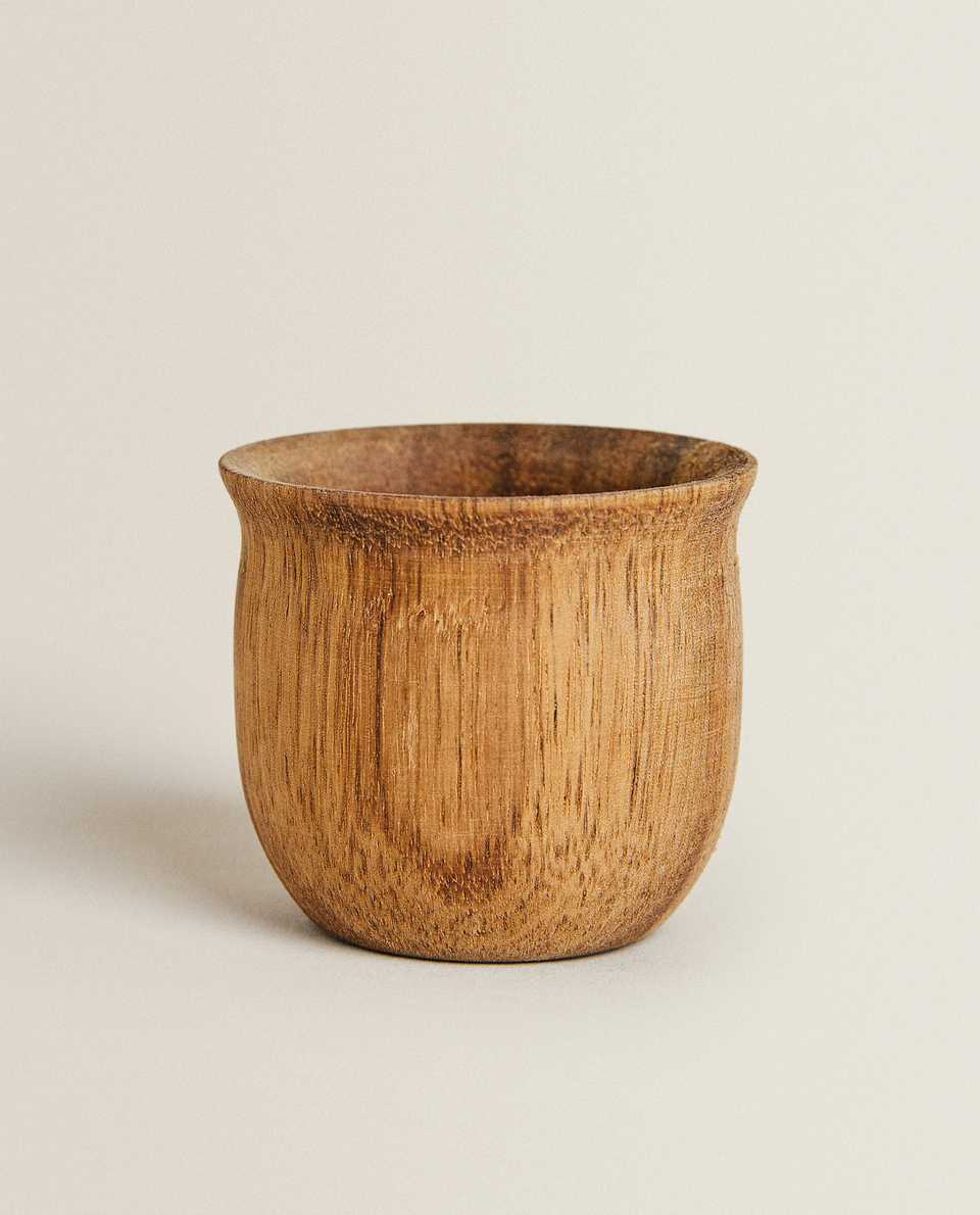 WOODEN MINI BOWL/ EGG CUP