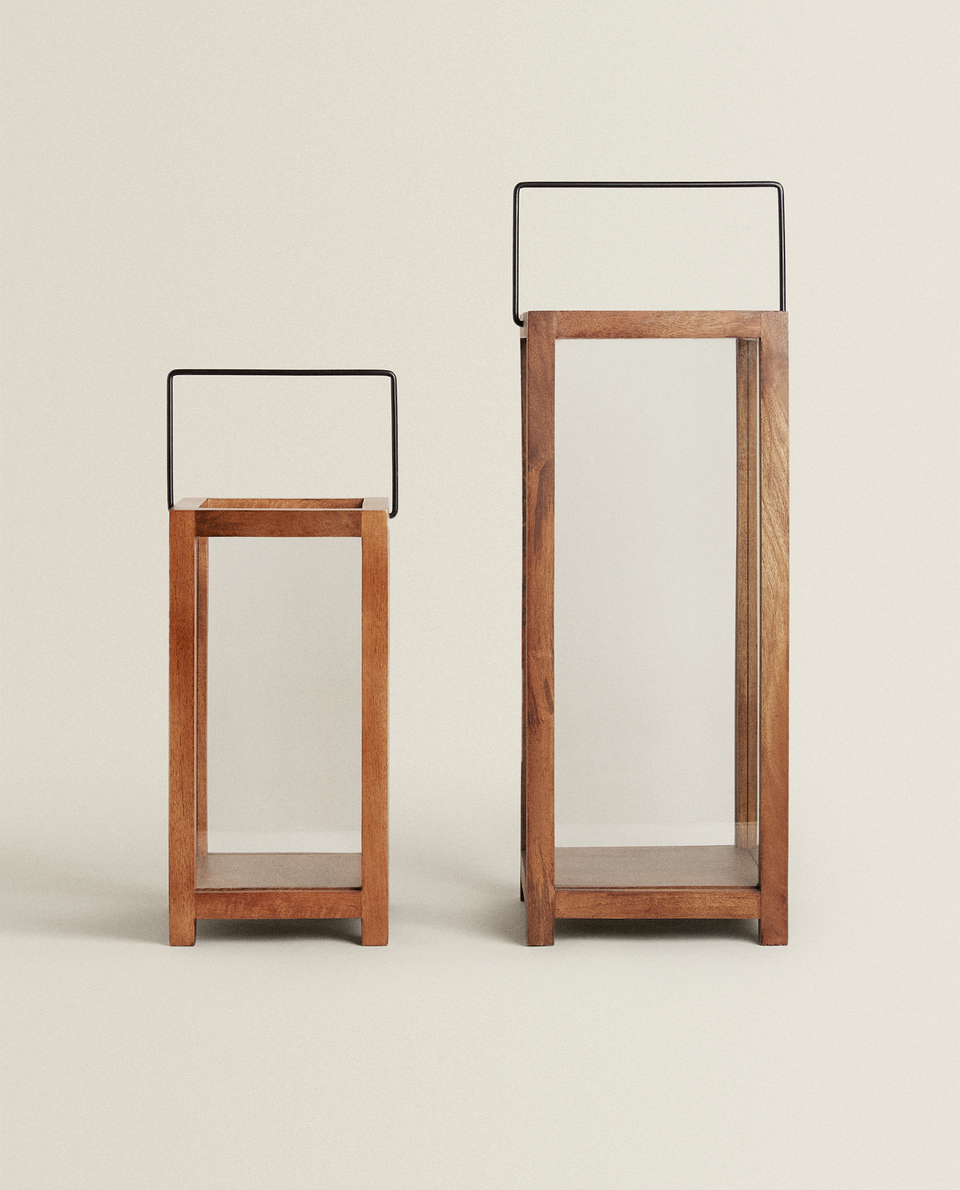 WOODEN LANTERN - LIFESTYLE | Zara Home United Kingdom