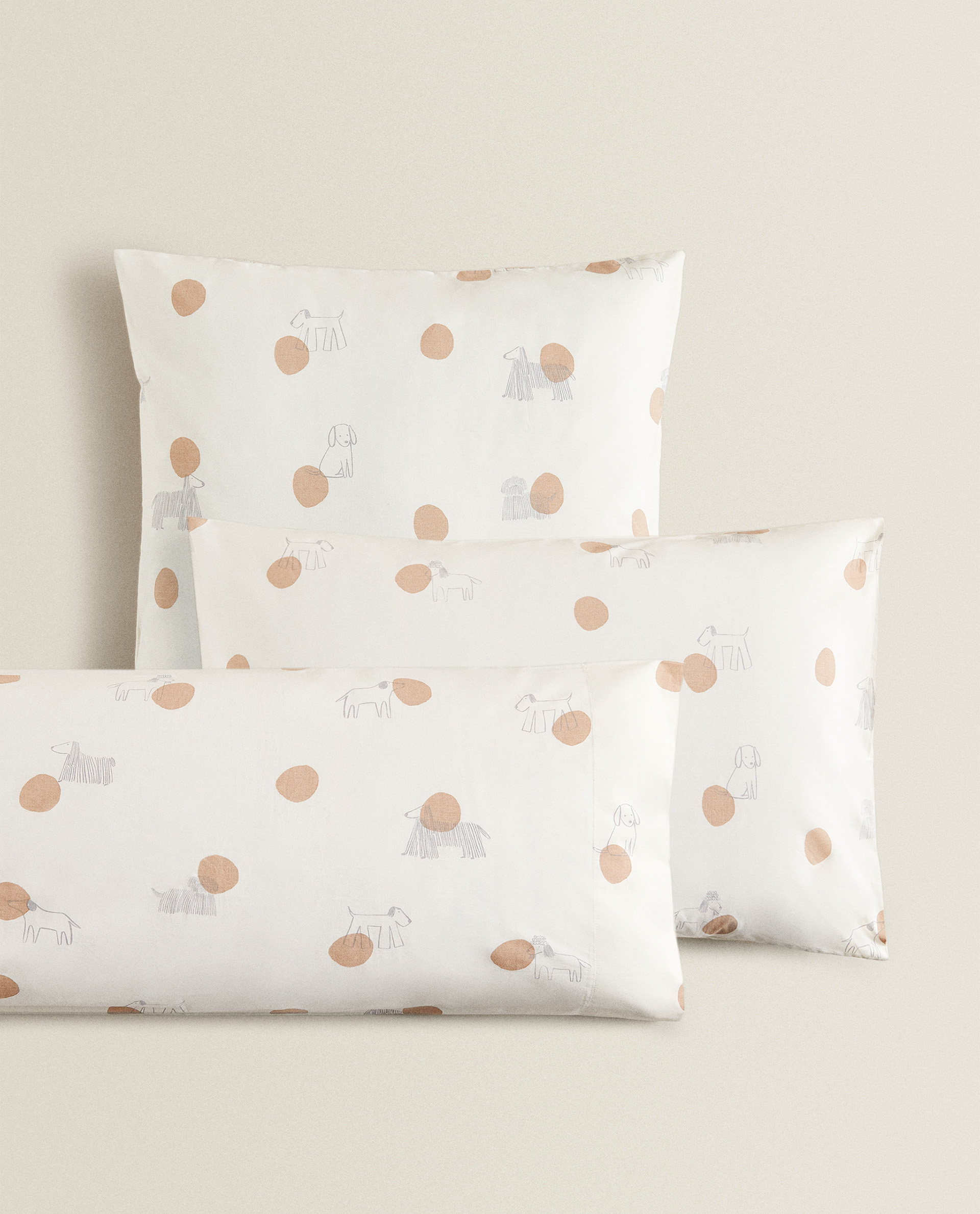 polka dot pillowcase