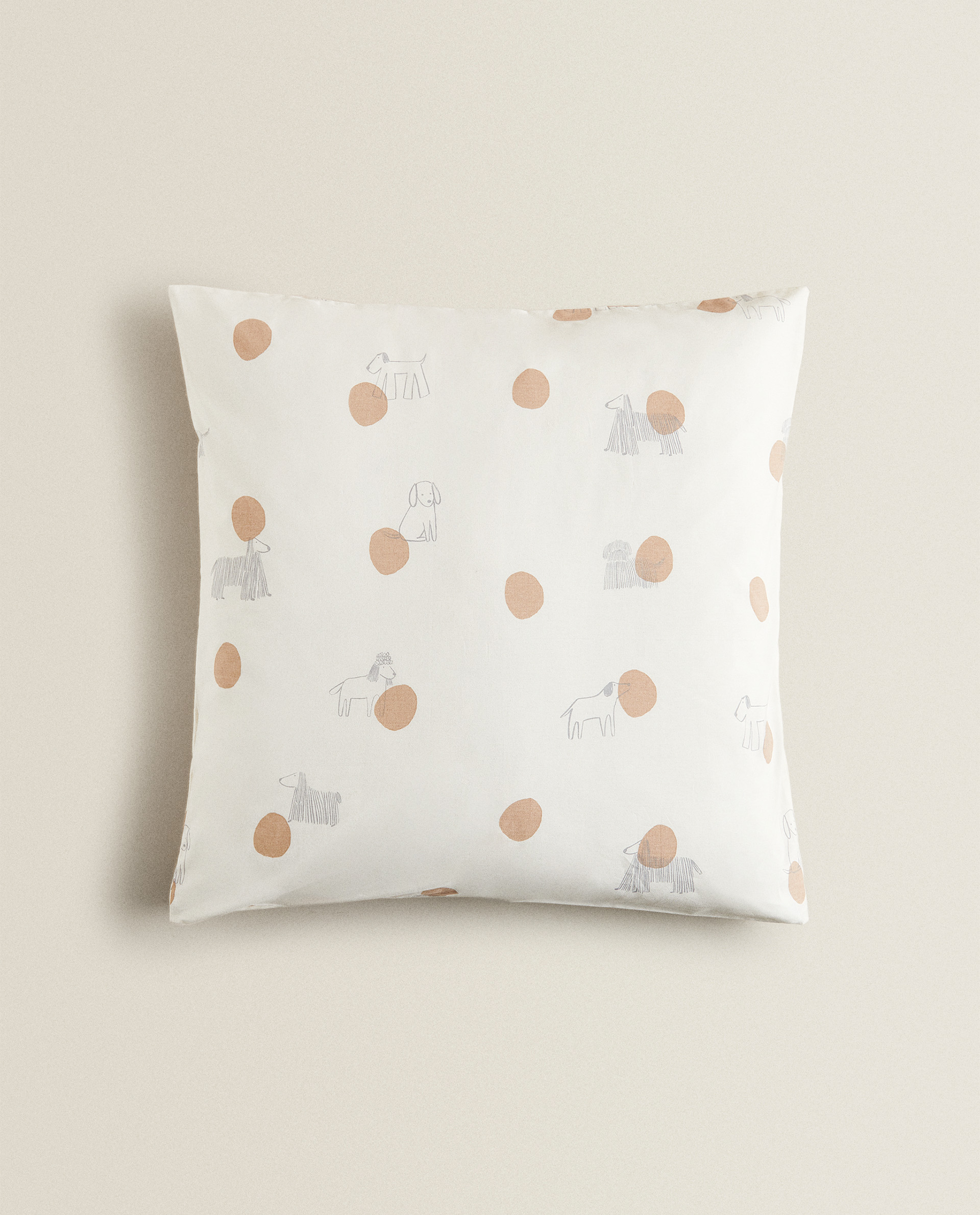 polka dot pillowcase