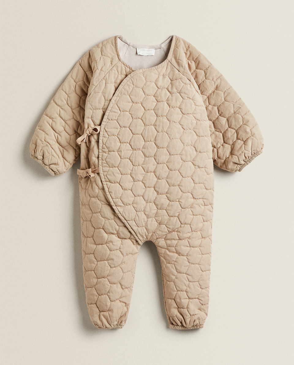 QUILTED COTTON OVERALLS