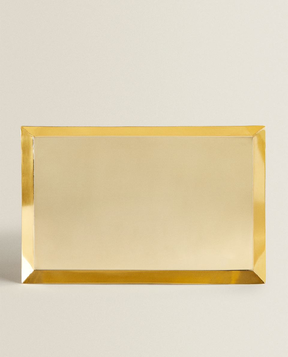 GOLDEN SQUARE TRAY