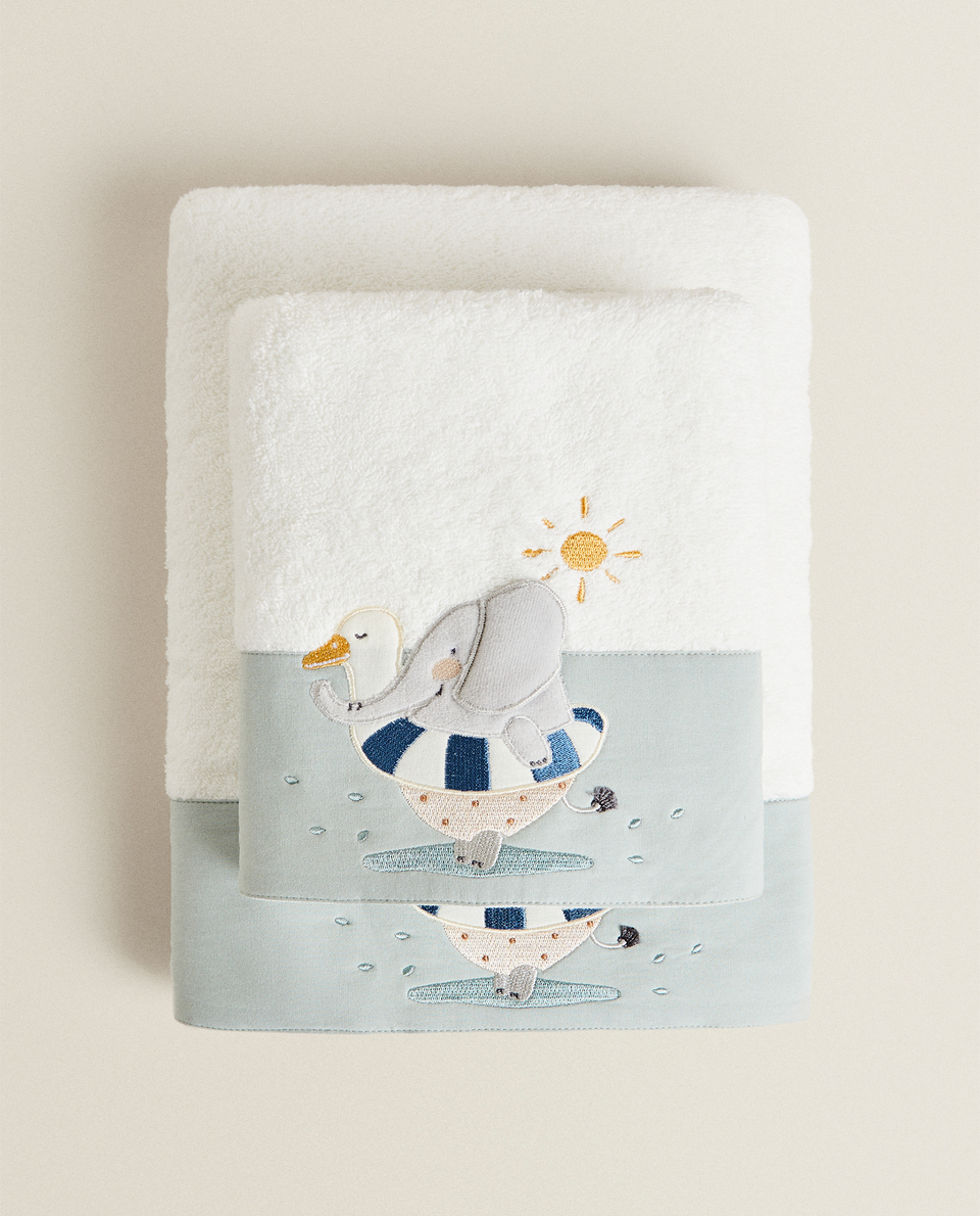 Toallas Infantiles Zara Home Nueva Coleccion