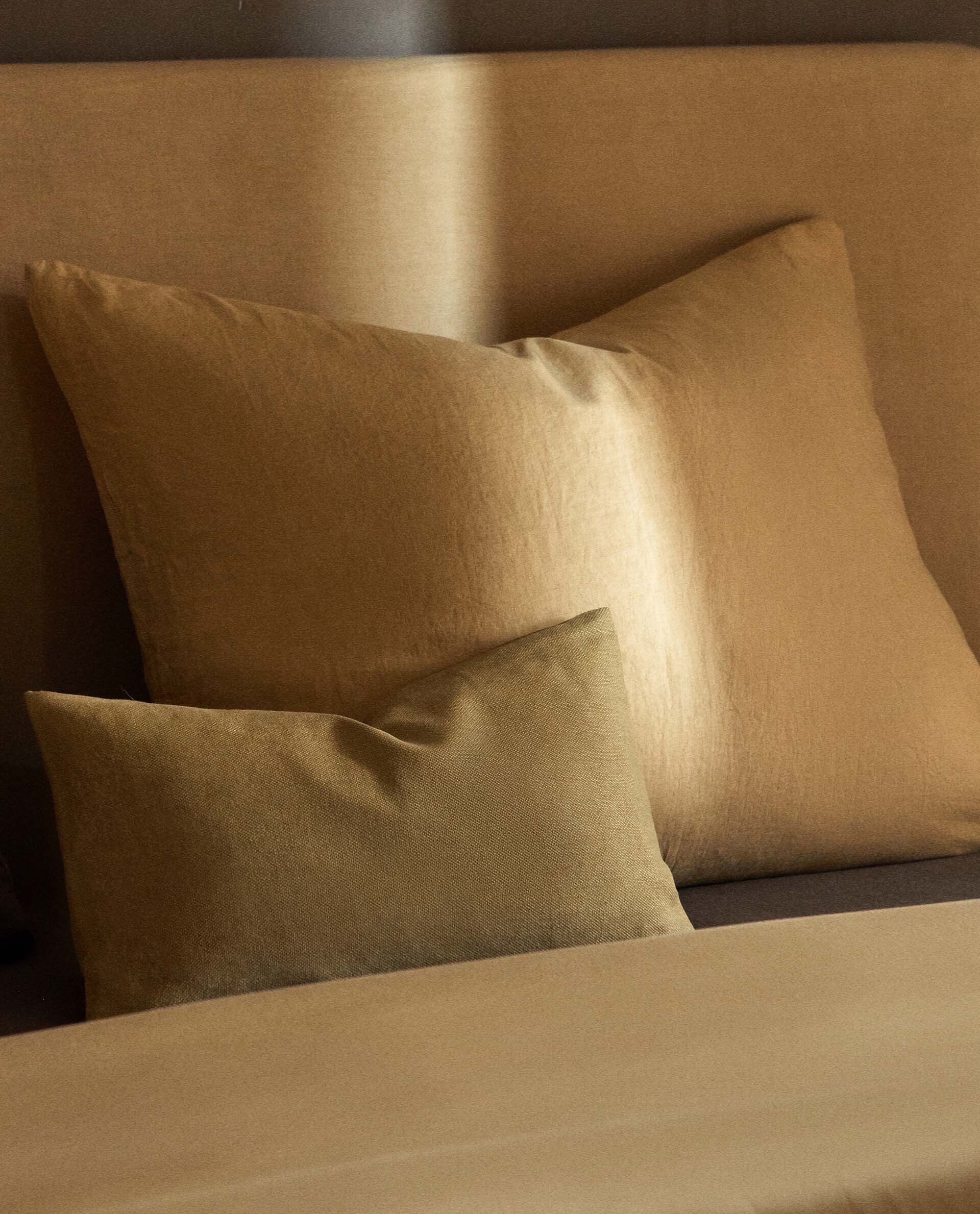 zara home throw pillows