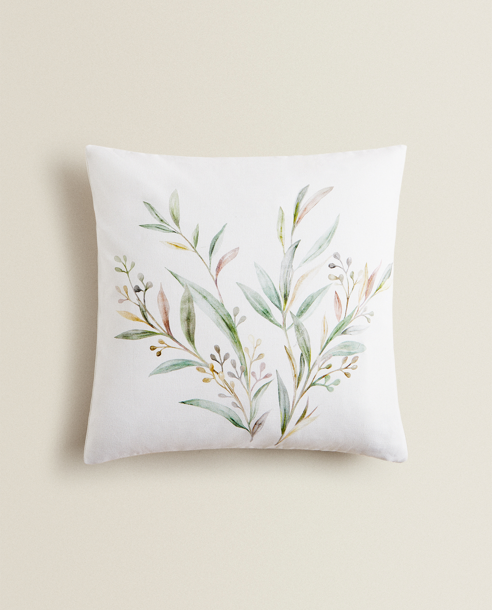 OLIVE CUSHION COVER