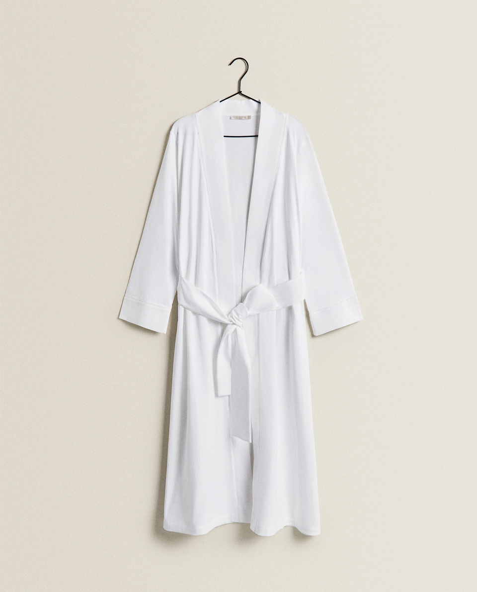 COTTON DRESSING GOWN