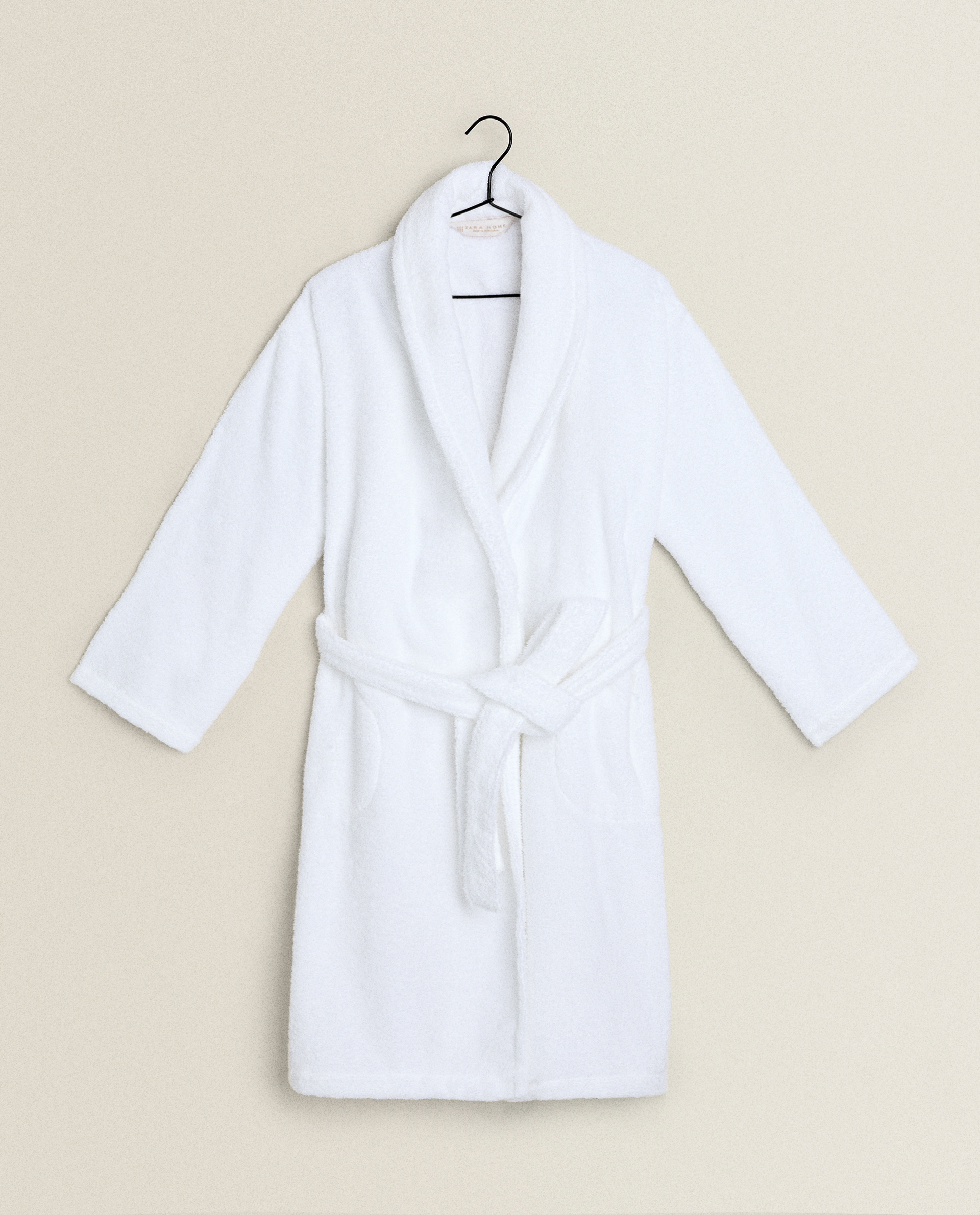 zara home bathrobe