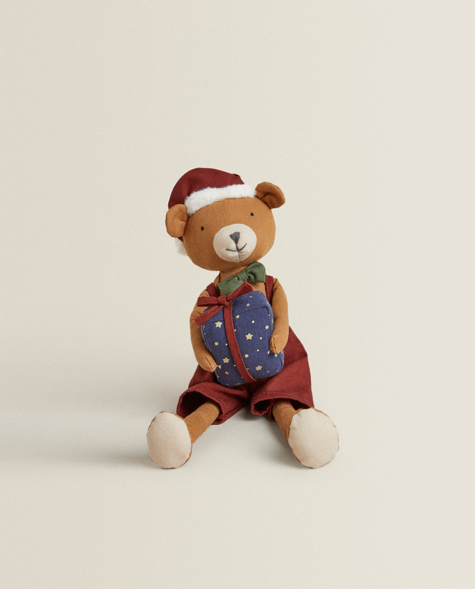 Peluche Osito Regalo Juguetes Y Peluches Ninos Navidad Zara Home Espana