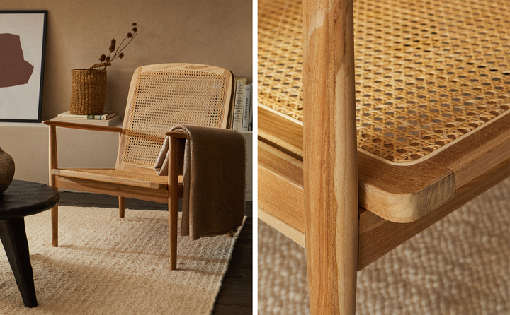 zara home armchair