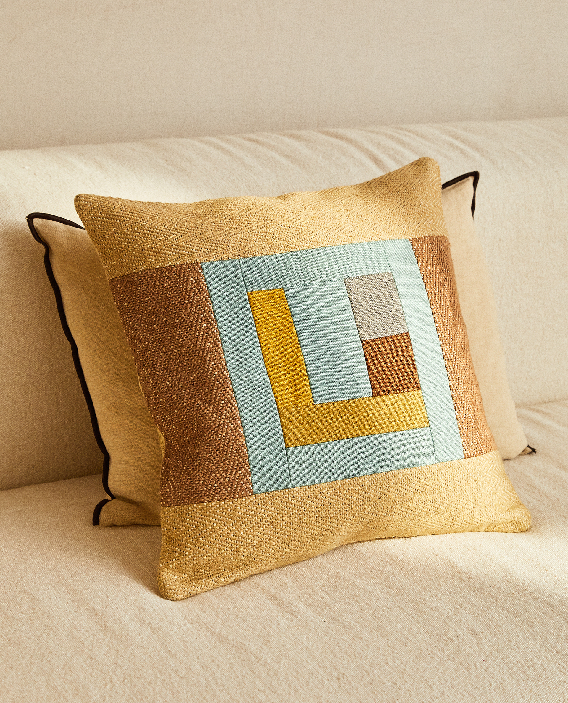 patchwork cushion