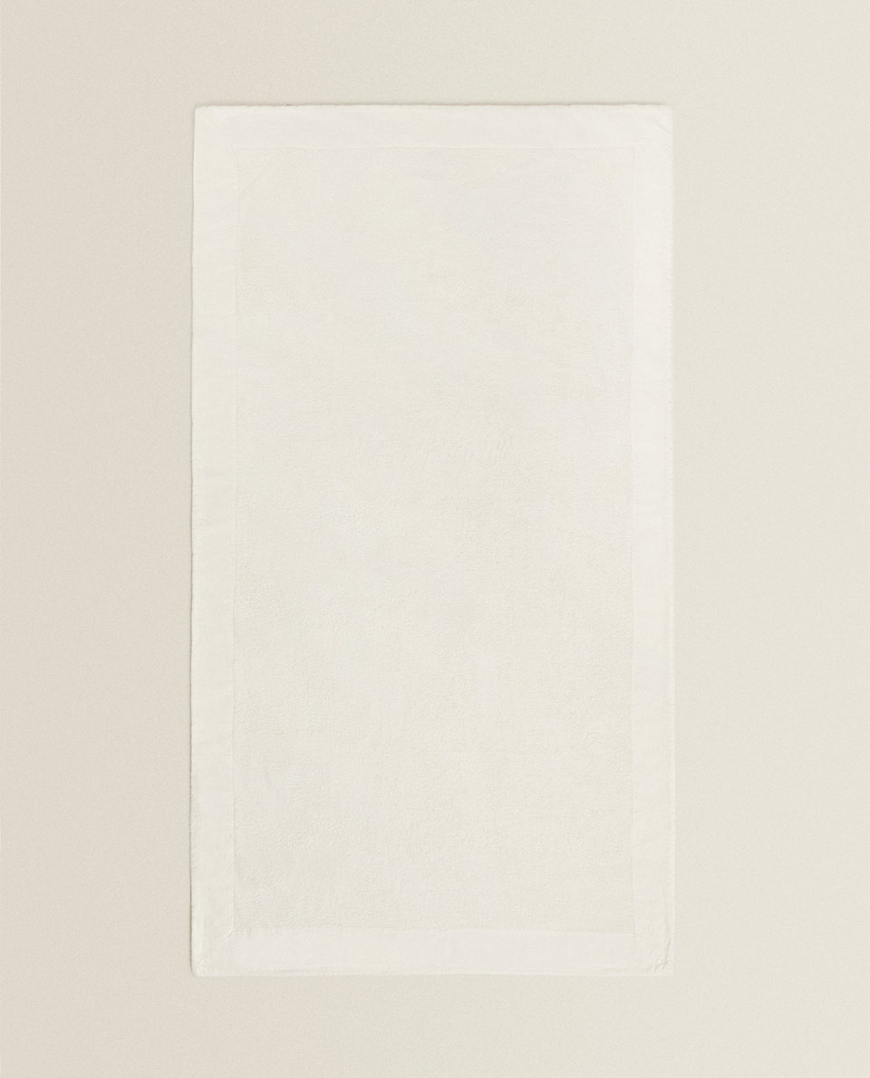 WASHED LINEN BEACH TOWEL