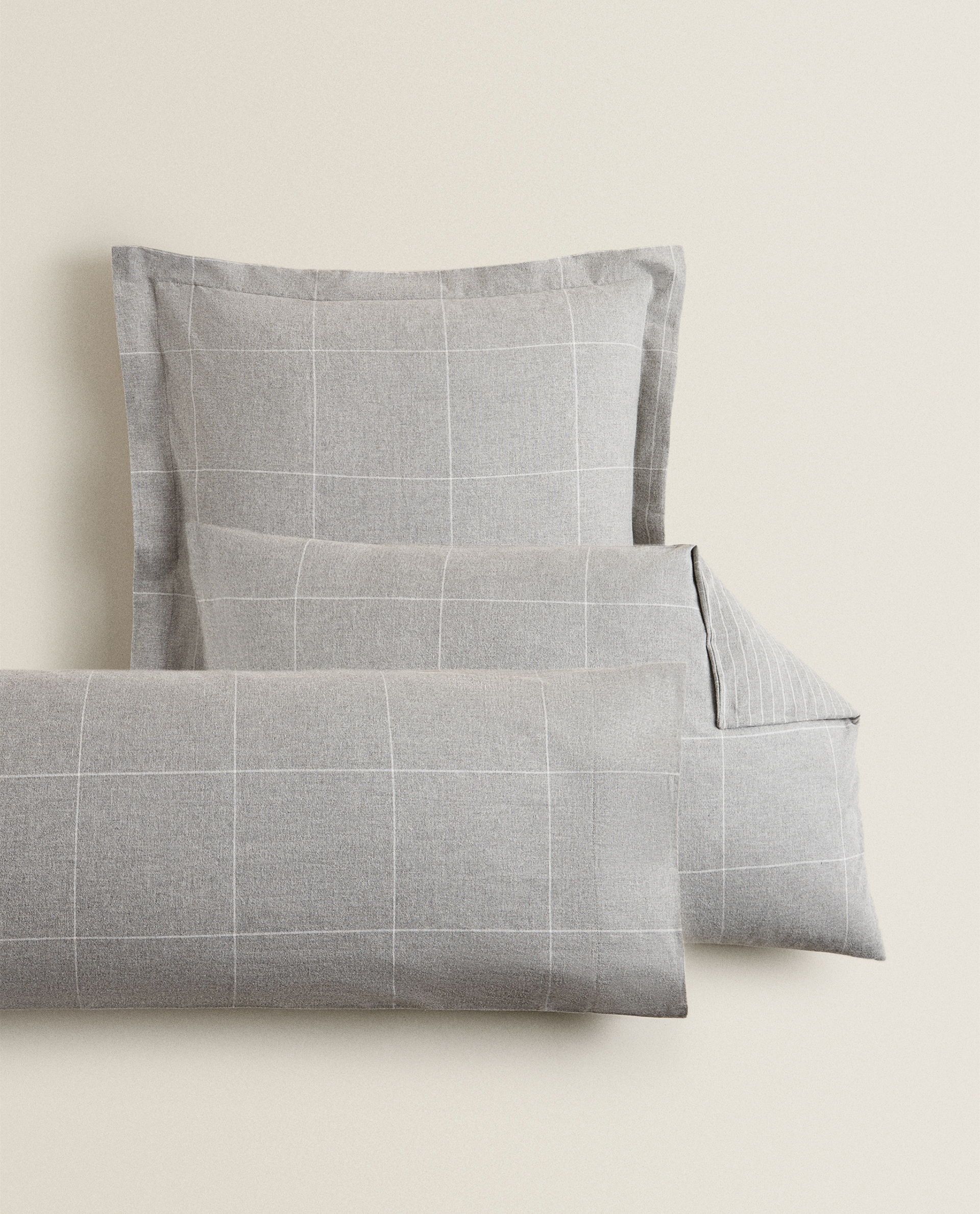 white flannel pillowcases