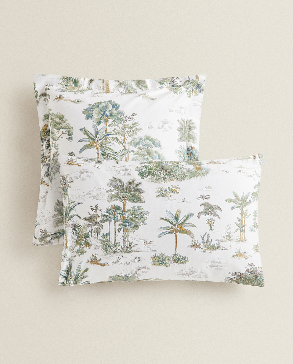zara home pillow cases