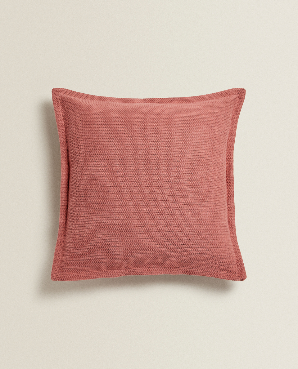 SMOCKED CUSHION COVER