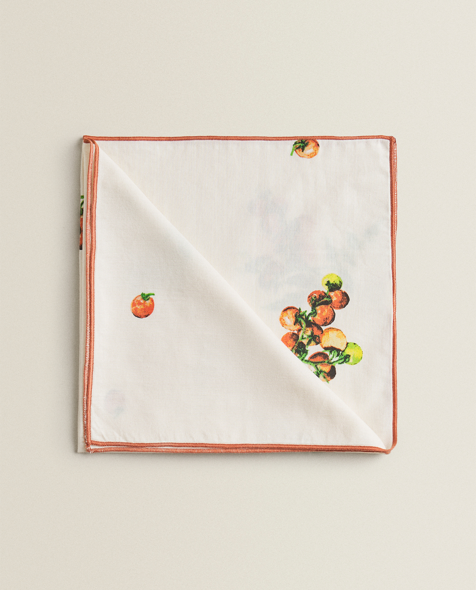 PRINTED COTTON NAPKINS (PACK OF 2)