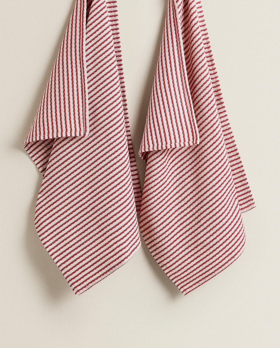 STRIPED KITCHEN TOWEL (PACK OF 2)