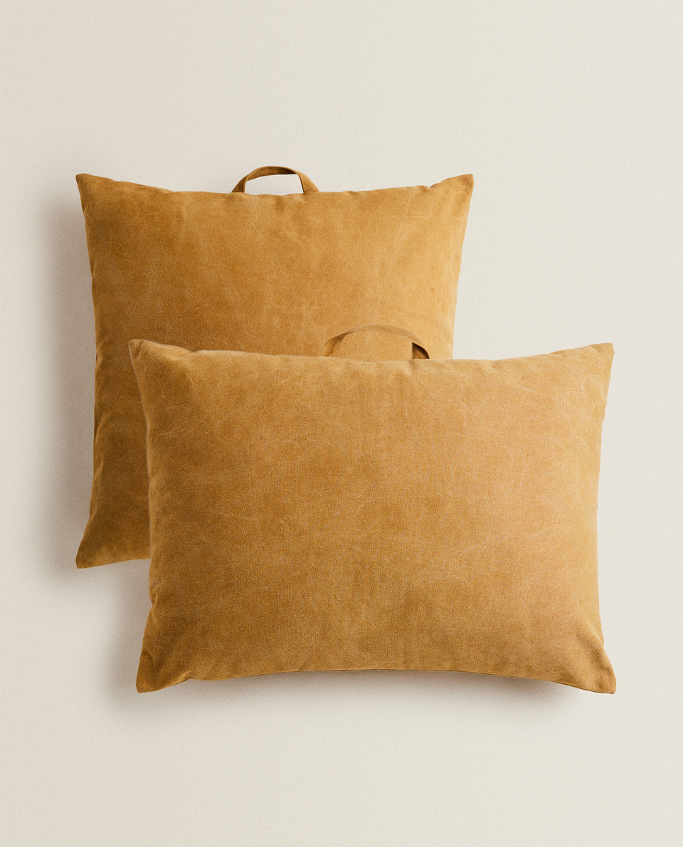 XL FLOOR THROW PILLOW WITH HANDLE