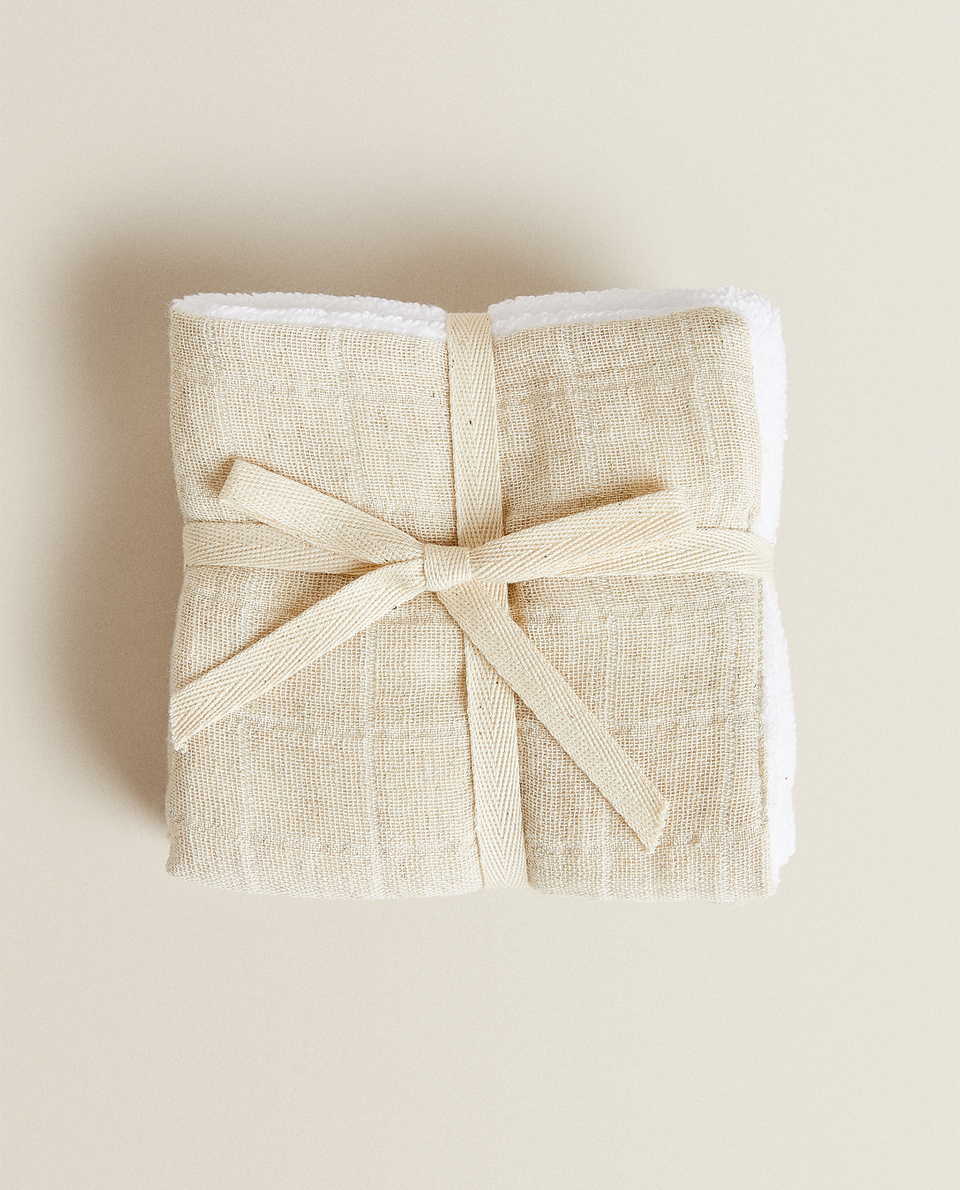 TOWEL AND LINEN FACE MUSLIN (PACK OF 2)
