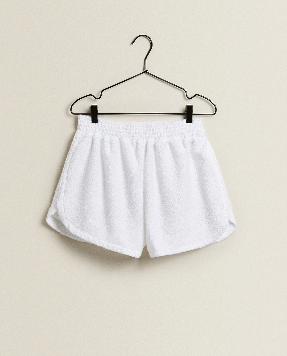 COTTON TERRY SHORTS
