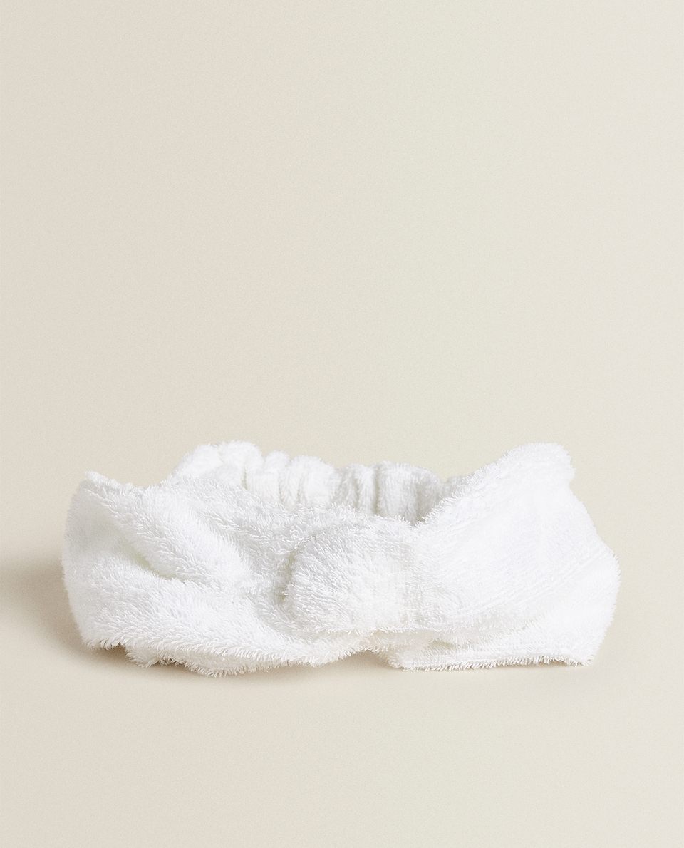 Bandeau Coton Eponge Spa Collection Salle De Bain Zara Home Monaco